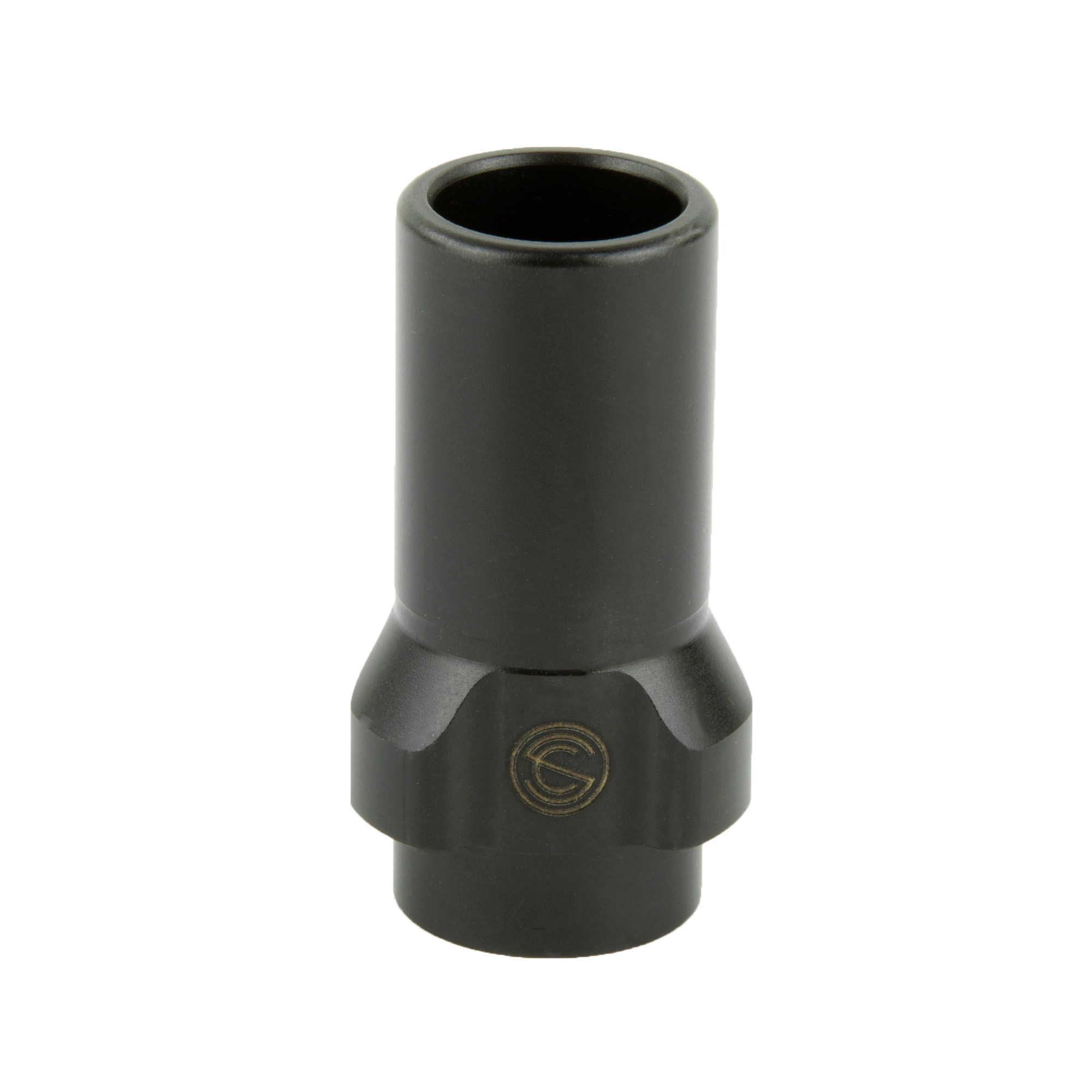 SilencerCo AC2609 3-Lug Muzzle Device 9mm 5|8-24 Threads Black in.
