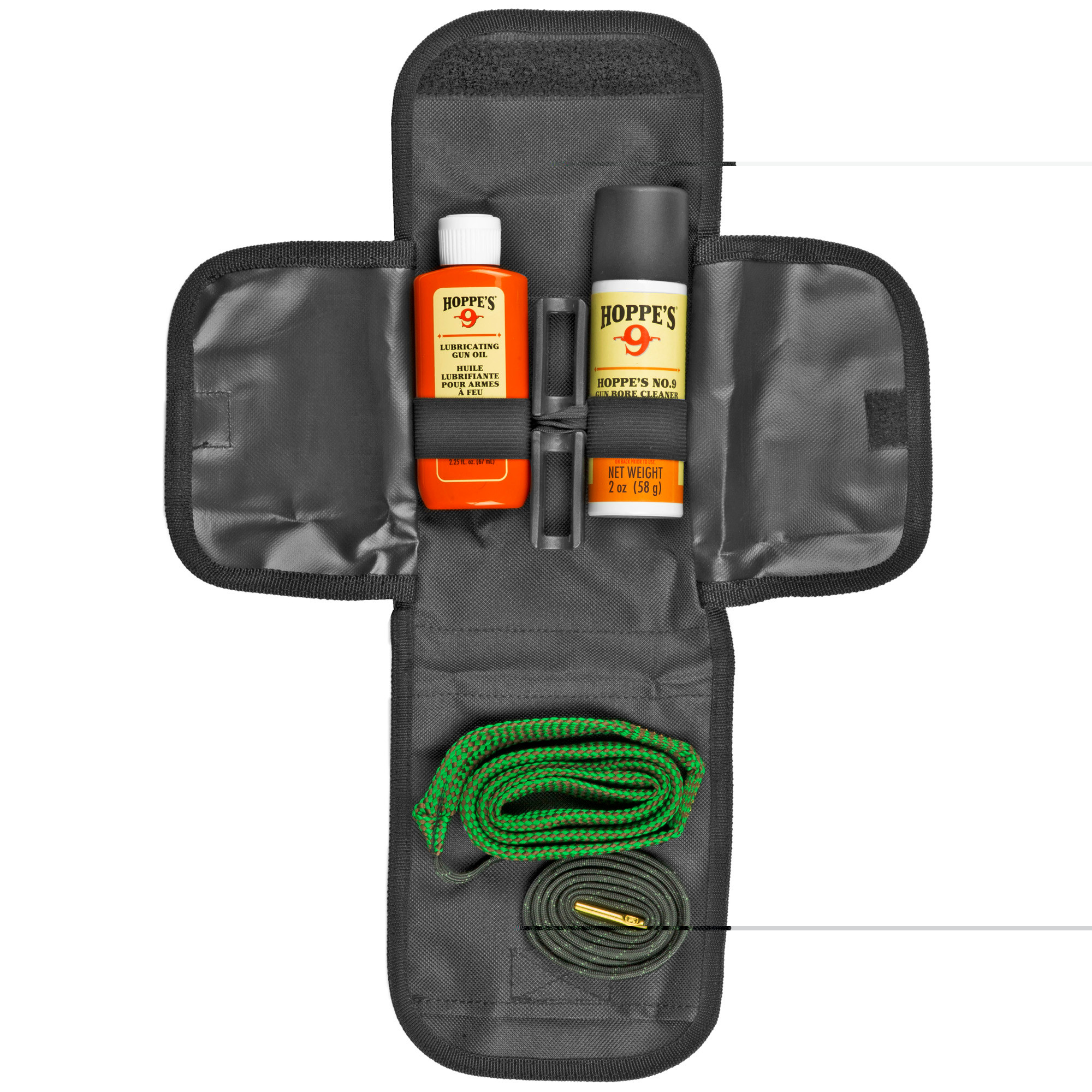 Hoppe's 34011 BoreSnake Soft Sided Cleaning Kit 22 Cal / 223 / 5.56Rifle (Clam Package)