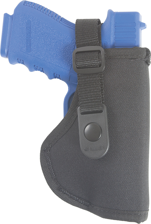 Allen 44806 CortezOWB Size 06 Black Polyester Belt Loop Fits Ruger Security-9 Compatible w/ Glock 26/27 Right Hand