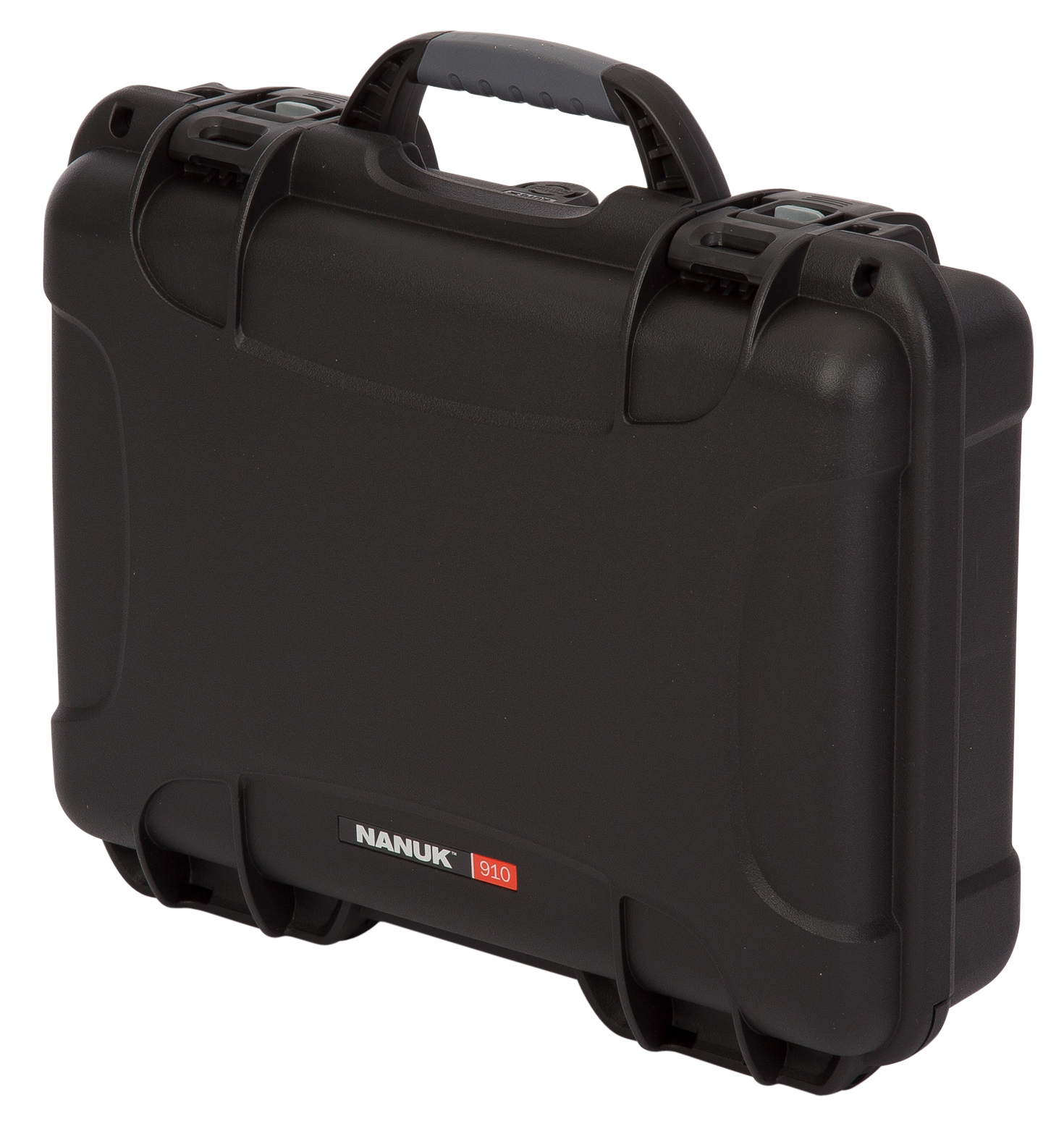 Nanuk 910GLOCK1 910 Glock Compatible 2 Up Pistol Case Black Polymer with Latches, Closed-Cell Foam Padding & Airline Approved 13.20" L x 9.20" W x 4.10" H Interior Dimensions