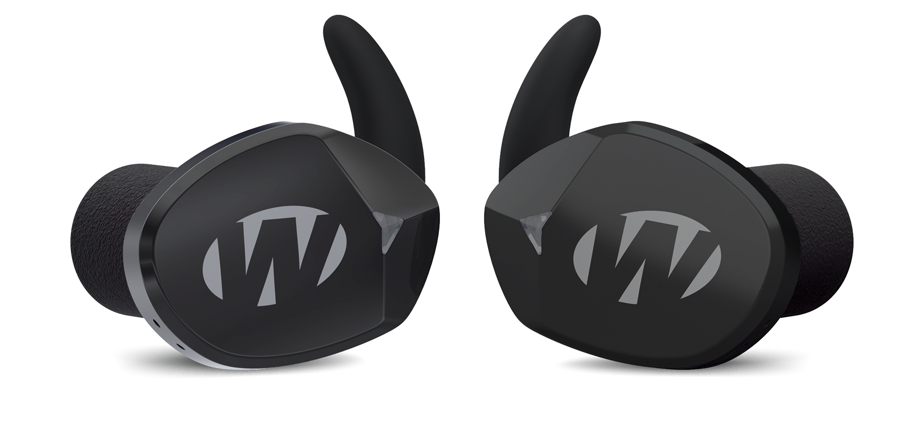 Walker's GWPSLCR2BT Silencer 2.0Polymer In The Ear Black Adult