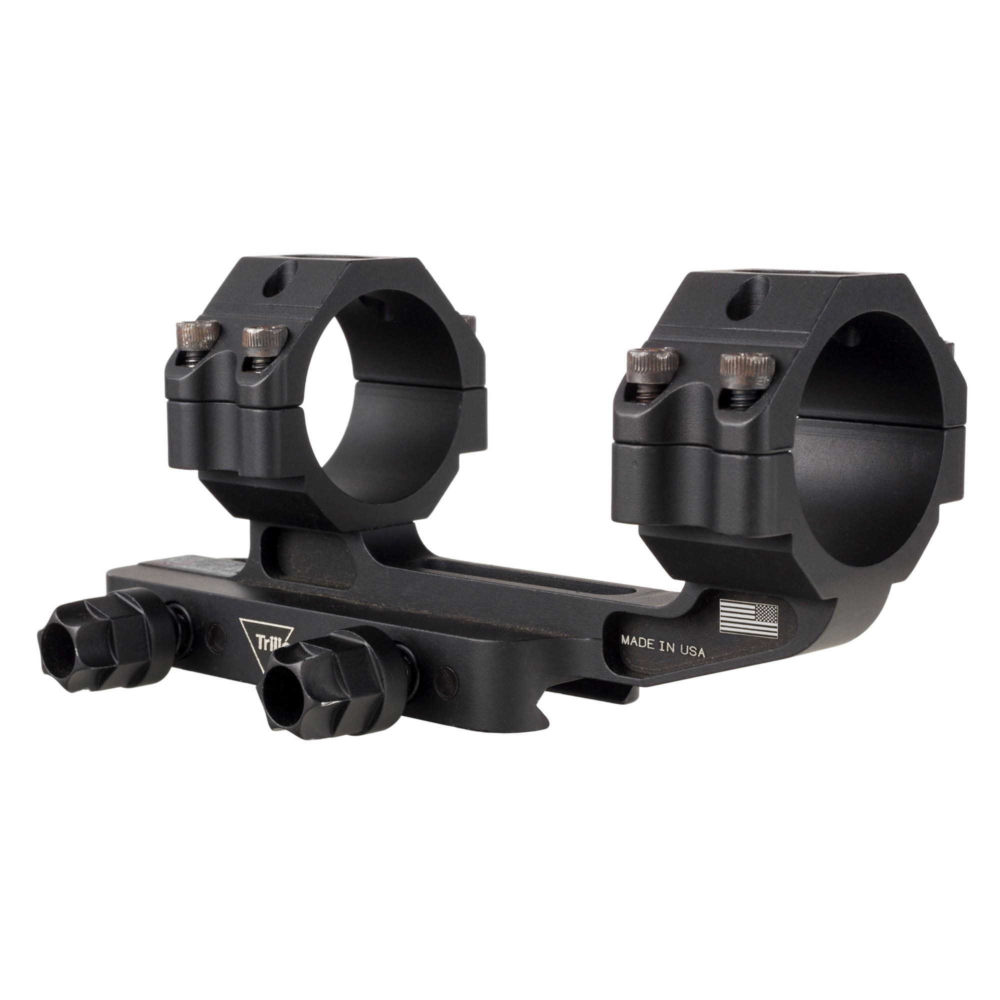 Trijicon Cantilever Mount w/Q-LOC, 34mm Tube, 1.59 in, Black