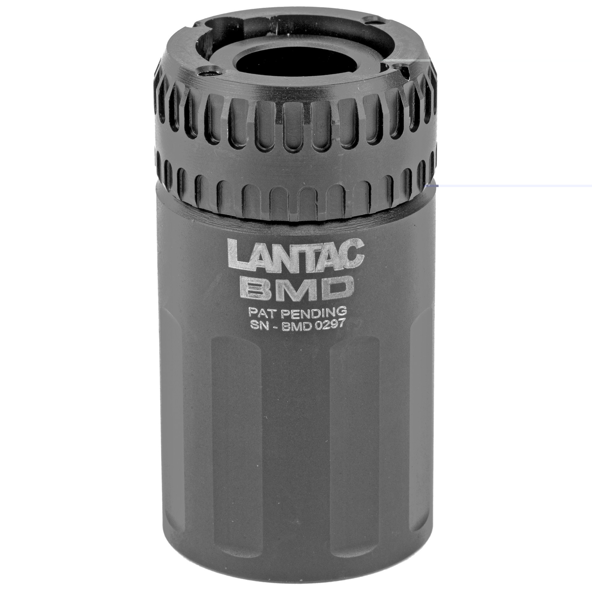 Lantac USA LLC BMD, Blast Diverter, 308 Win, 762NATO, Black, 01-MD-A3-BMD-COMP Blast Mitigation Device