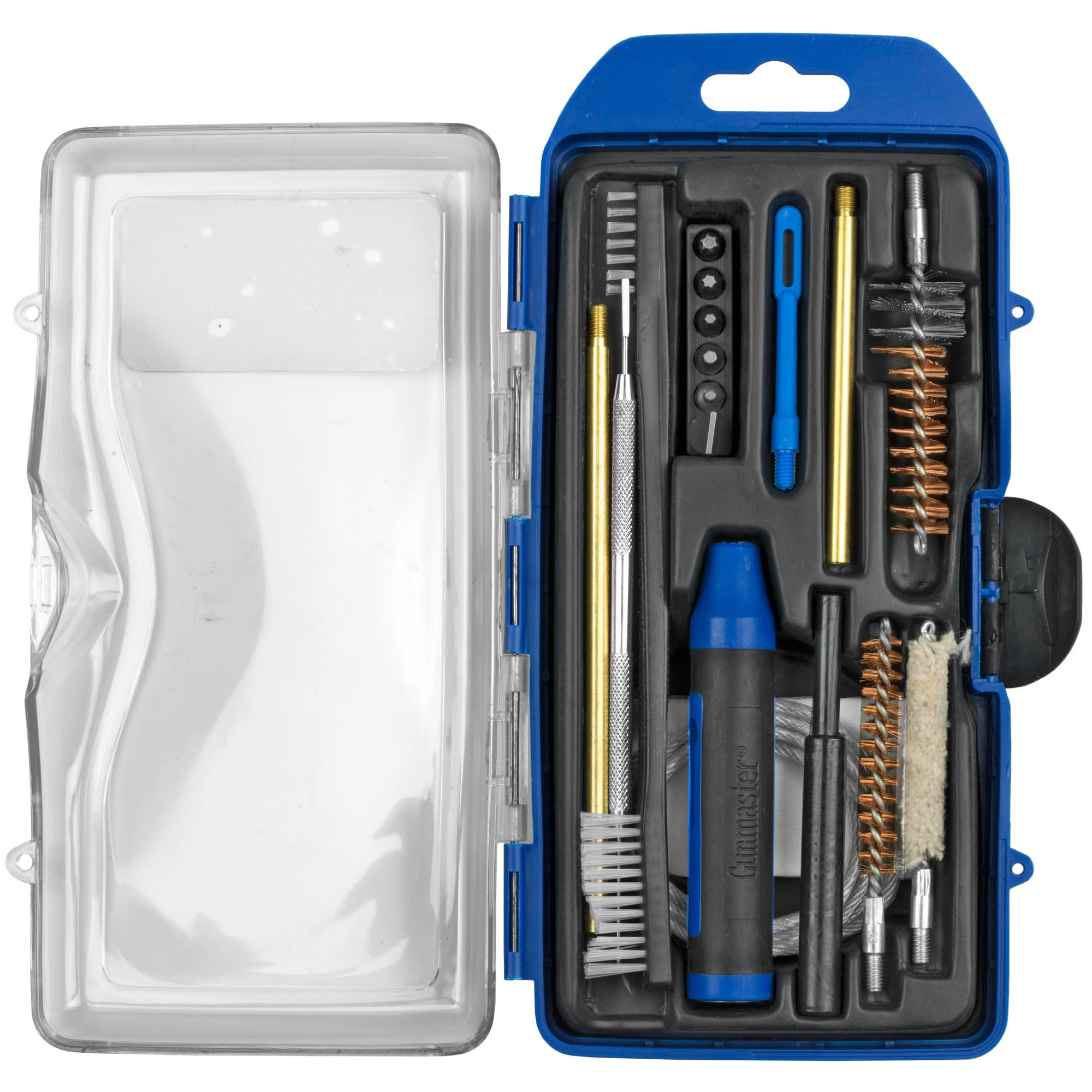DAC GM308AR GunMaster Cleaning Kit 308 Win Rifle/17 Pieces Black/Blue