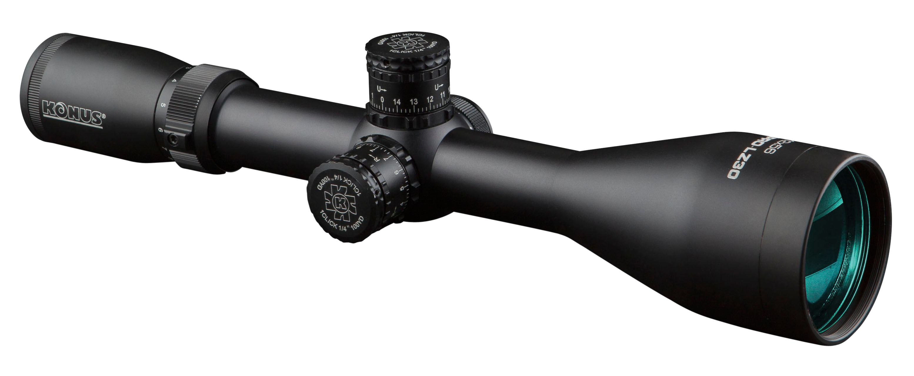 Konus 3-12x56 Konuspro LZ-30 30mm Riflescope Matte, Illuminated 30/30