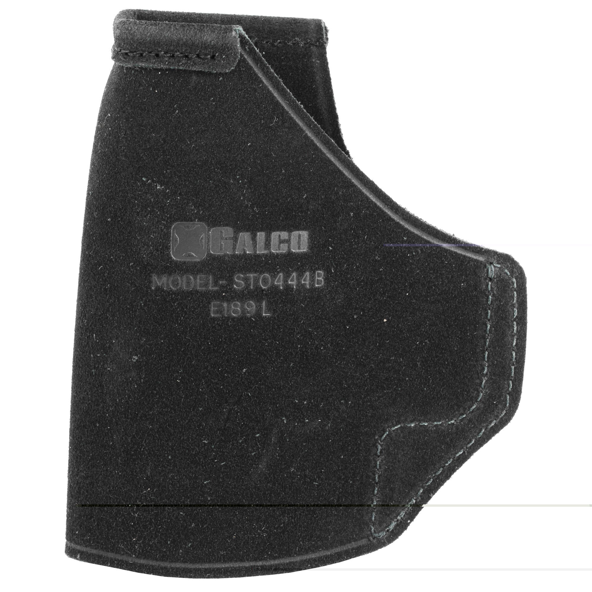 Galco STO444B Stow-N-GoIWB Black Leather Belt Clip Fits Springfield XD/Springfield XD Mod. 2/HK VP9SK Right Hand