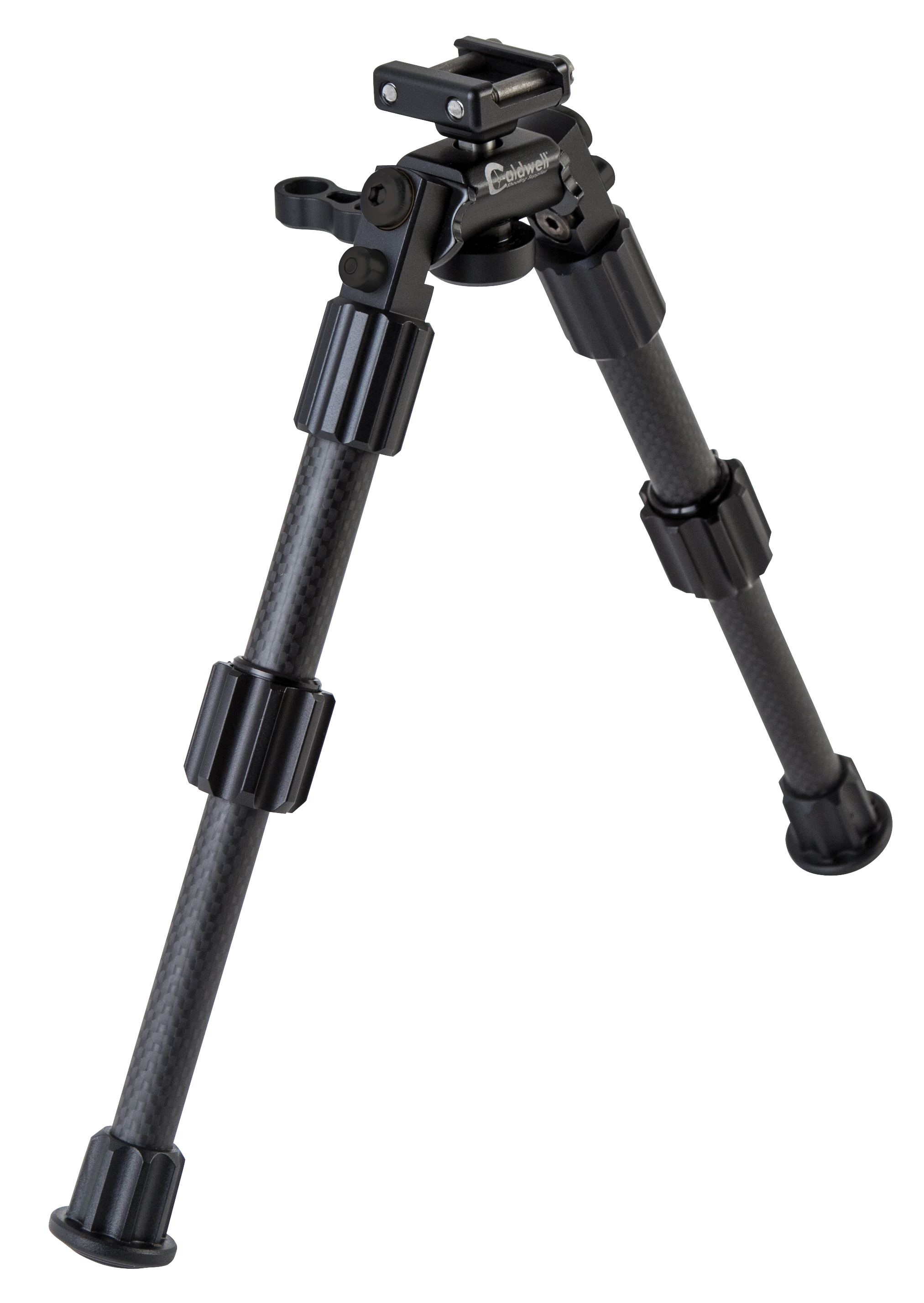 Caldwell Accumax Premium Carbon Fiber Bipod Picatinny Rail Mount Black