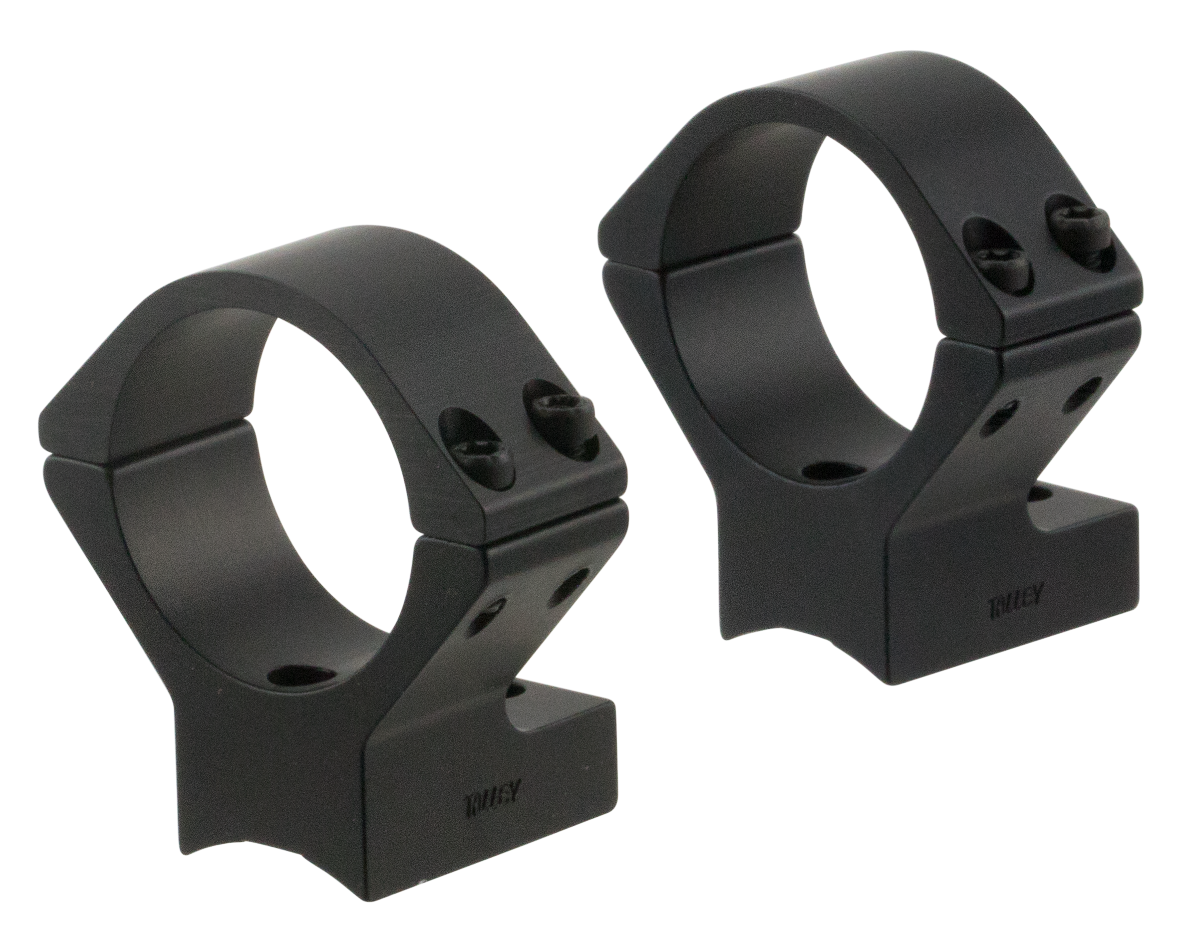 Talley Lightweight 2 Piece Scopemount w/ Integral 1" Rings Black Anodized, High, Savage Round Reciever w/ AccuTrigger