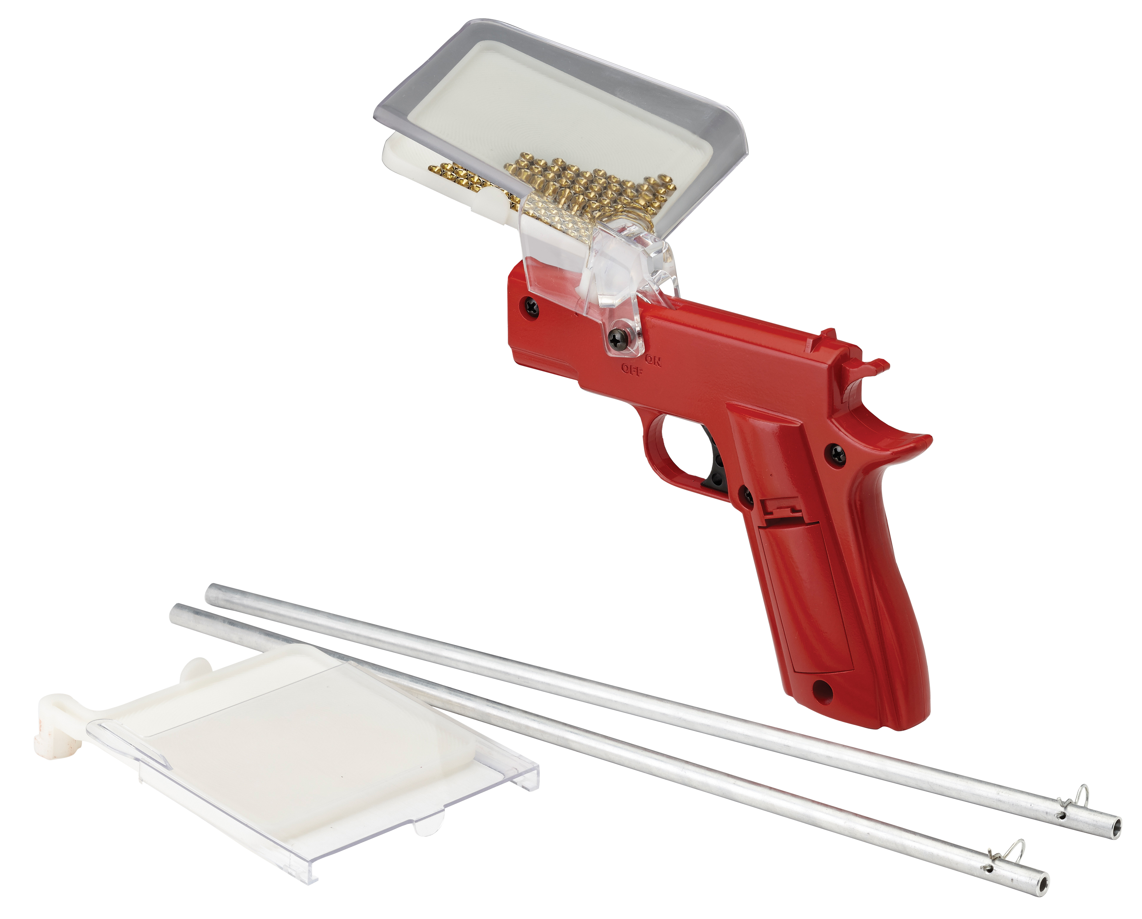 Hornady 050098 Lock-N-Load 1911 Auto Primer Tube Filler Red Multi-Caliber Plastic