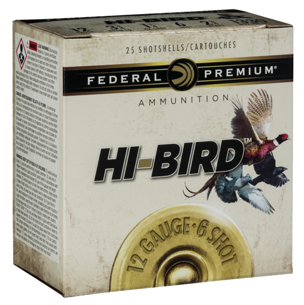 Fed Hi-bird 12ga 2.75" #8 25/250