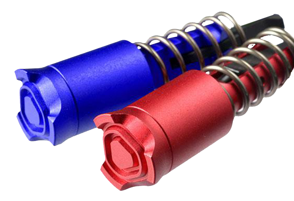 Strike Industries ARSFABLU AR Forward Assist Blue Anodized Aluminum Fits AR-15/M16
