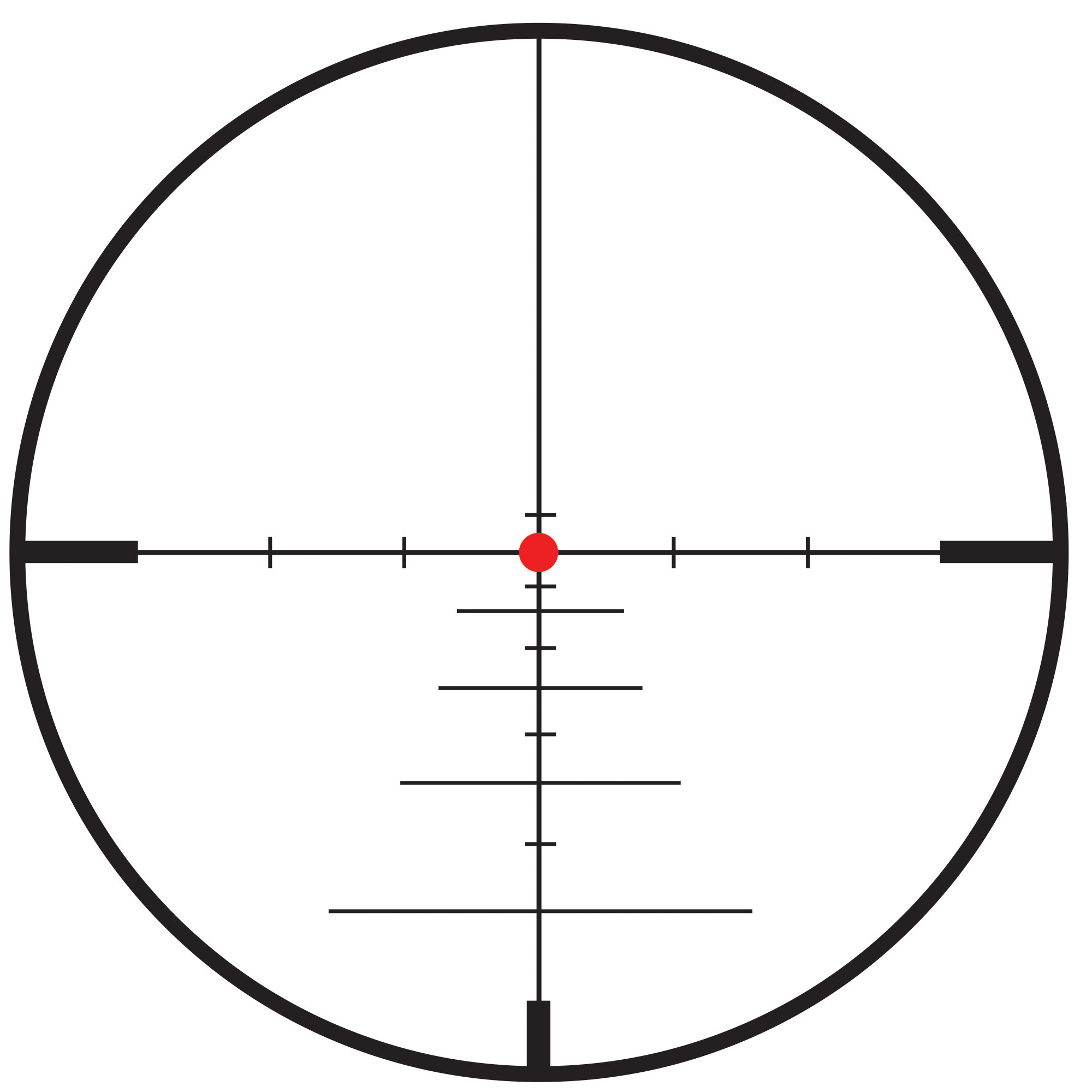 Konus 3-9x40 Konuspro-550 Riflescope Matte, Ballistic w/ Illuminated Dot