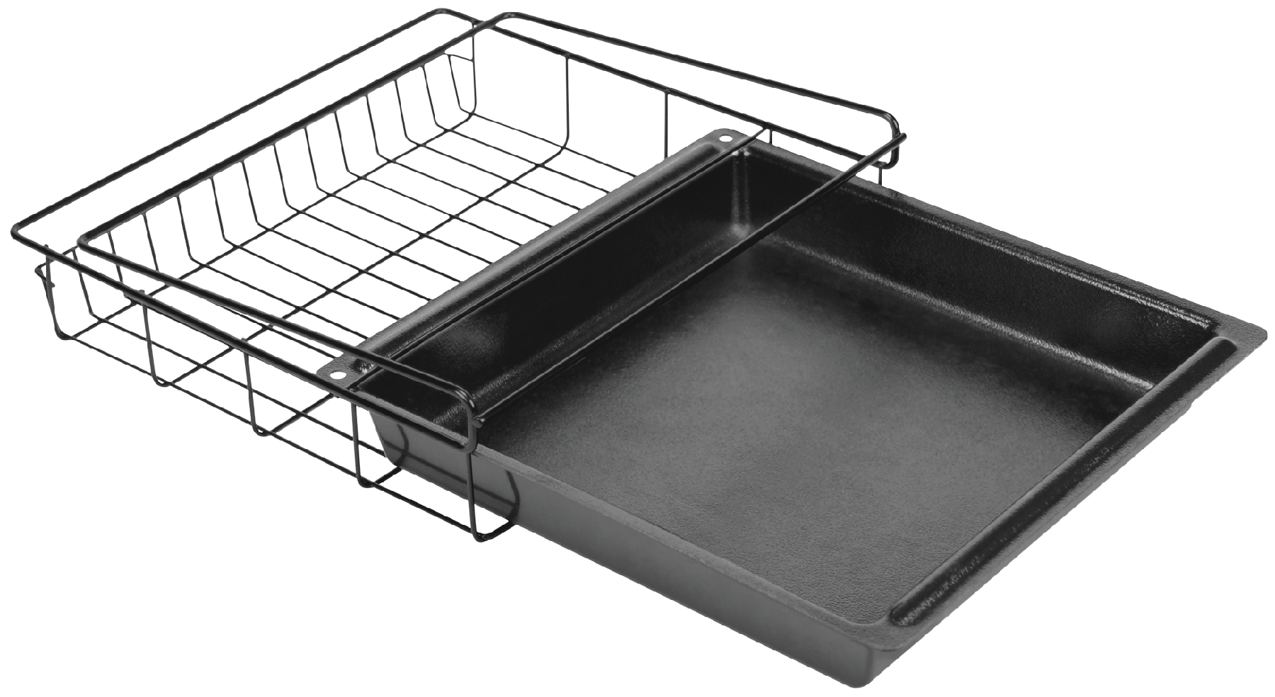 Lockdown SecureWall Drawer 11-1/2" x 12" x 2" Black