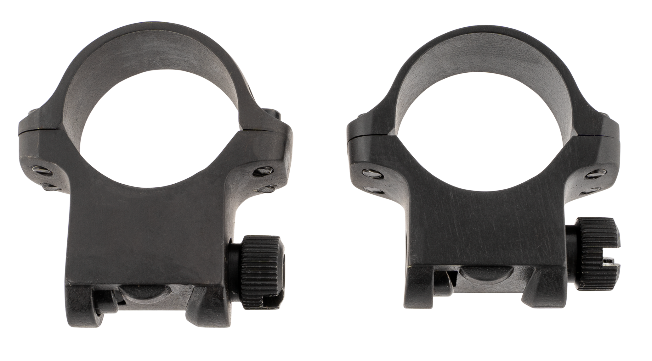 Ruger 90411 4B/5B Scope Ring Set For Rifle Ruger M77 Medium 1" Tube Hawkeye Matte Blue Aluminum