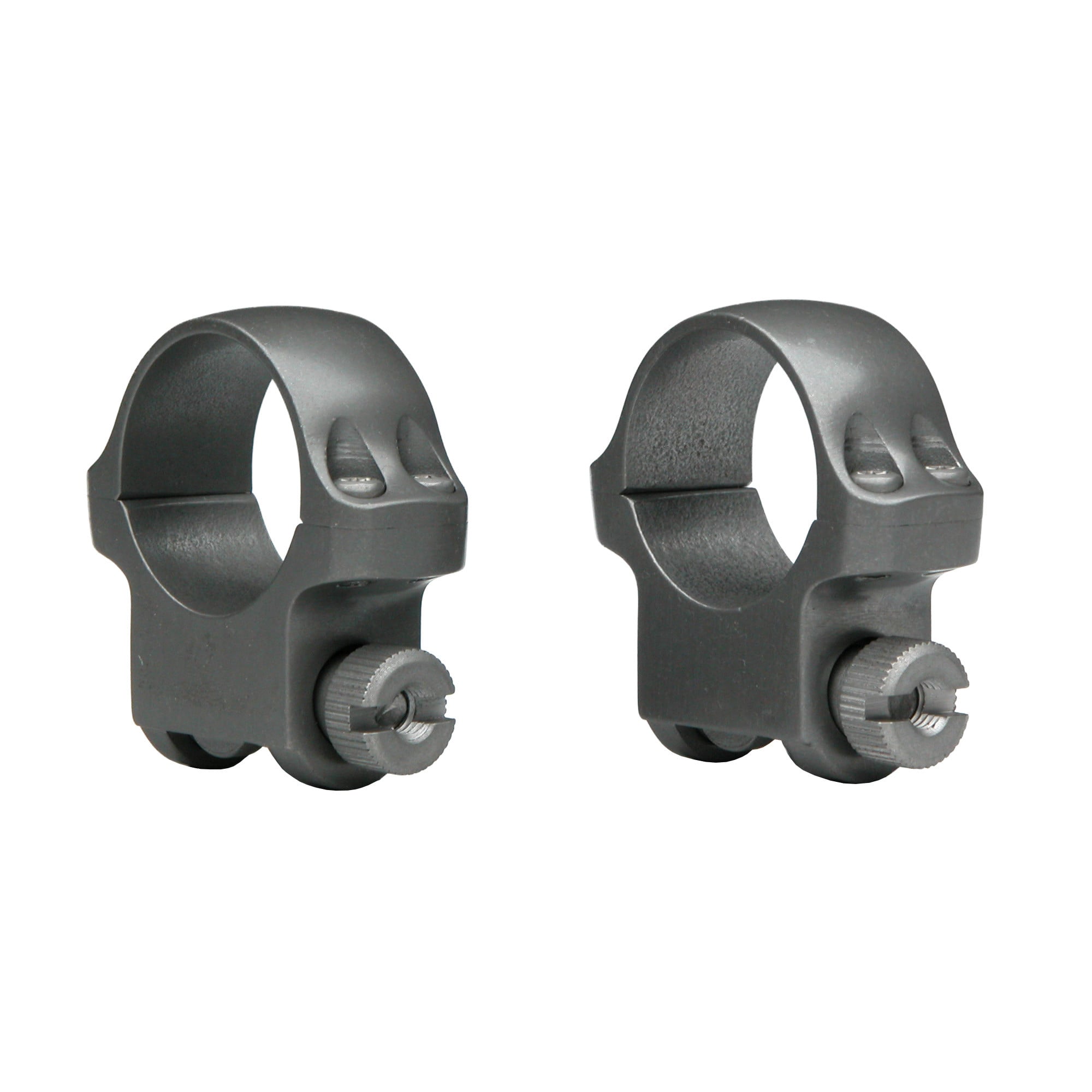 Ruger 90411 4B/5B Scope Ring Set For Rifle Ruger M77 Medium 1" Tube Hawkeye Matte Blue Aluminum