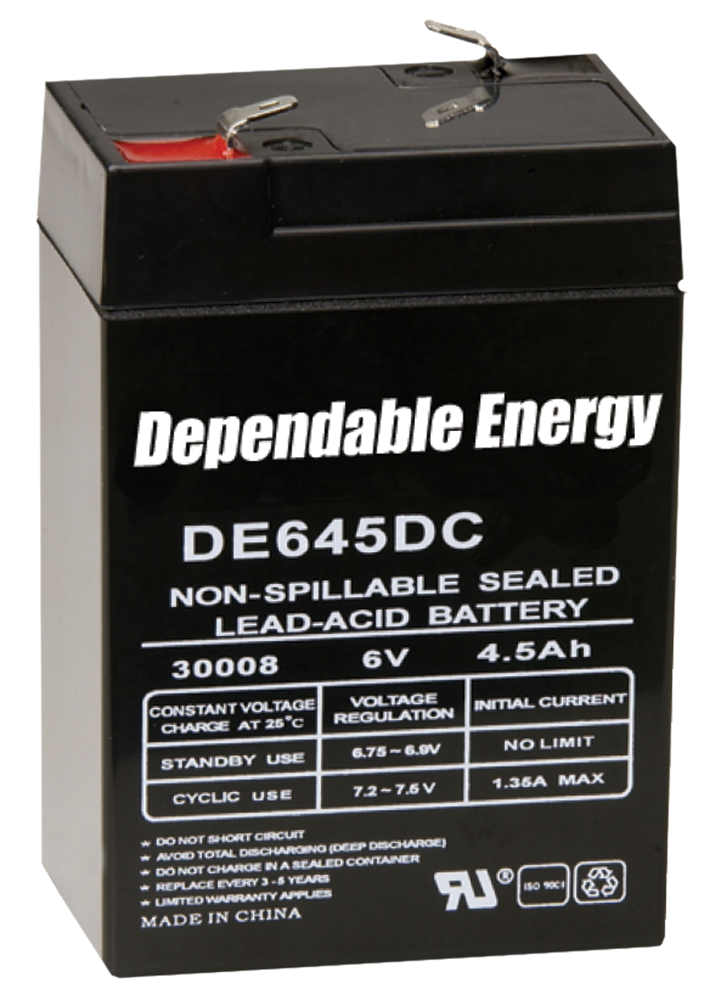 American Hunter DE30052 HR Rechargeable 6 Volt 4.5 mAh
