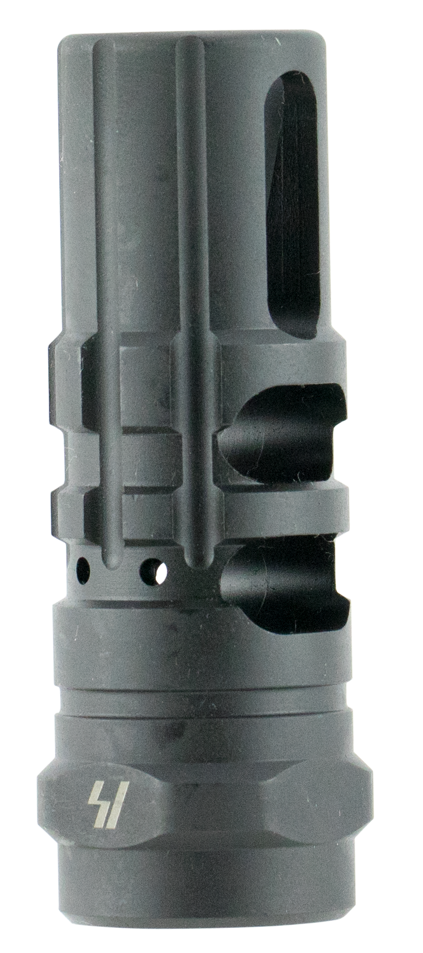 Strike Industries JCOMP2308 JComp Gen 2 Black Steel w/ 5/8"-24 tpi Threads 2.55" OAL 0.87" Diameter 0.34" Diameter 308 Win 7.62x51mm NATO Fits AR-Platform