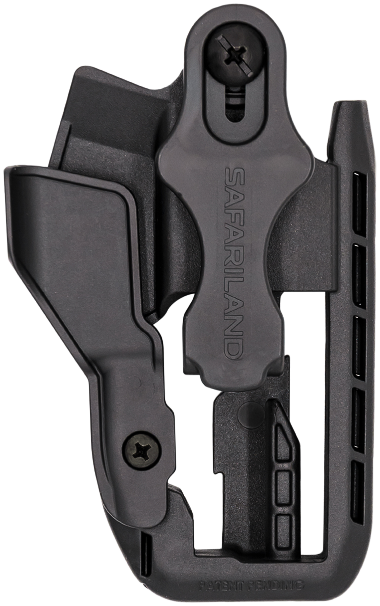 Safariland 19895411 SchemaIWB Black Polymer Belt Clip Fits Glock 43 Fits Glock 43X Right Hand