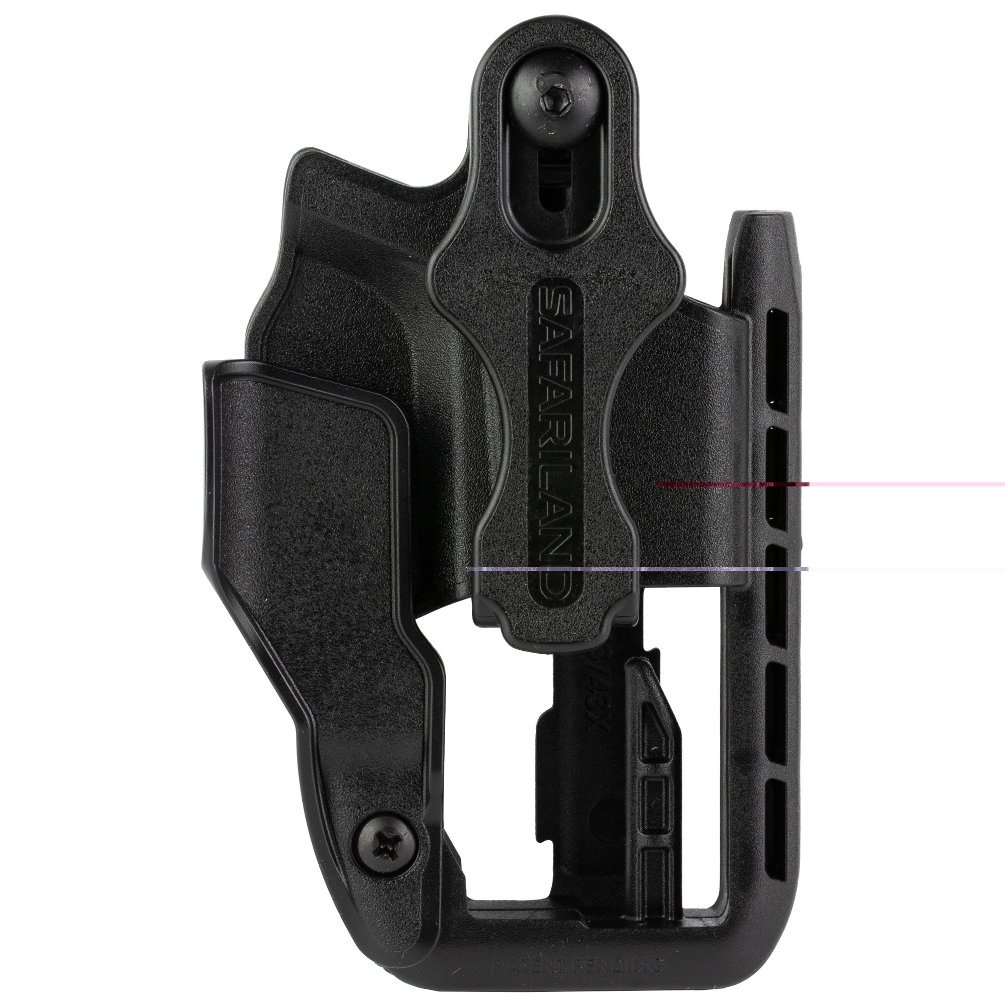 Safariland 19895411 SchemaIWB Black Polymer Belt Clip Fits Glock 43 Fits Glock 43X Right Hand