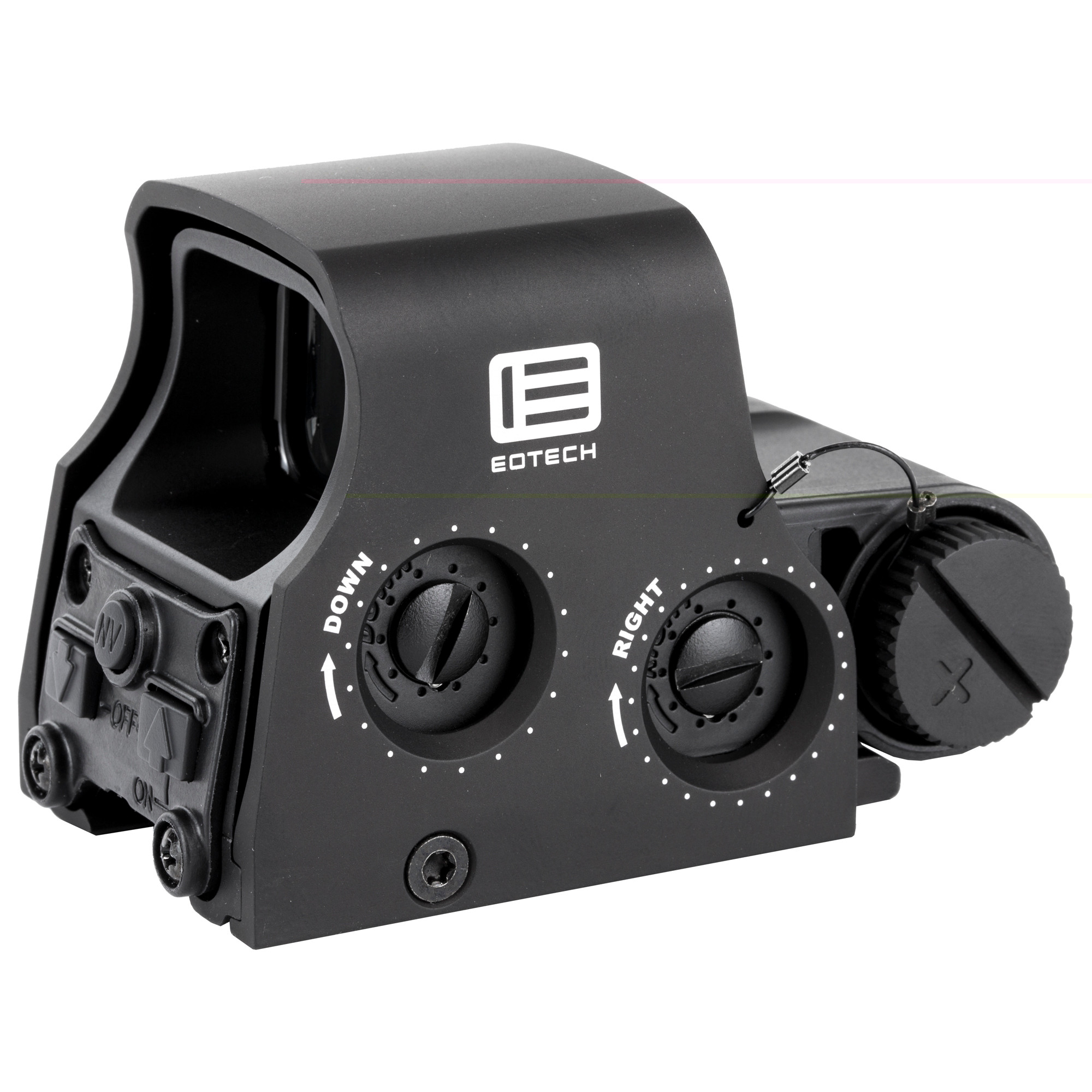 EoTech XPS3 Holosight Black, 68 MOA ring w/ (2) 1 MOA Dots, 1 CR123 Battery
