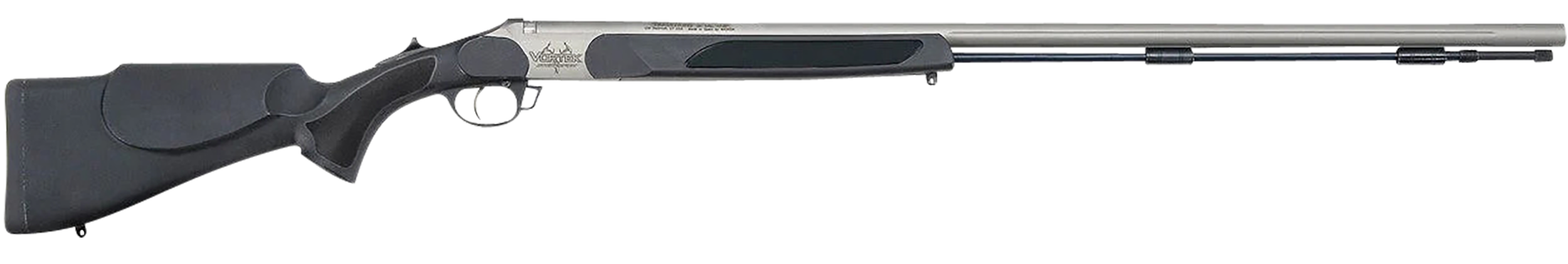 Traditions R59110460 Vortek LDR Striker Fire 50 Cal 209 Primer 28", Stainless Barrel/Rec, Black Synthetic Furniture, TAC2 Trigger System