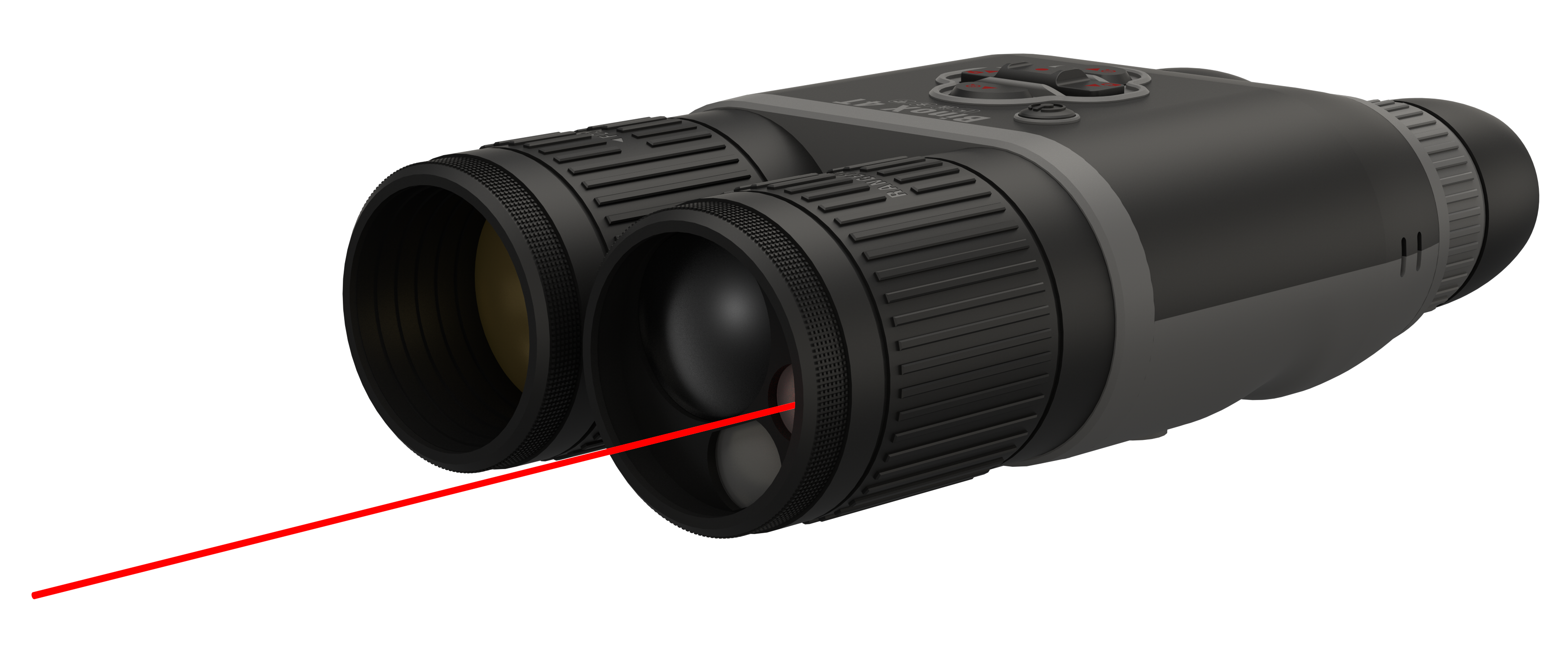 ATN TIBNBX4381L BinoX 4T Thermal Binocular Black 1.2-5x19mm 4th Generation 384x288, 60Hz Resolution Features Rangefinder