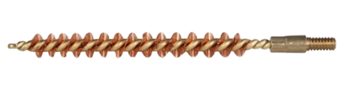 Pro-Shot 25R Bore Brush25 Cal Rifle #8-32 Thread Bronze Bristles Brass Core