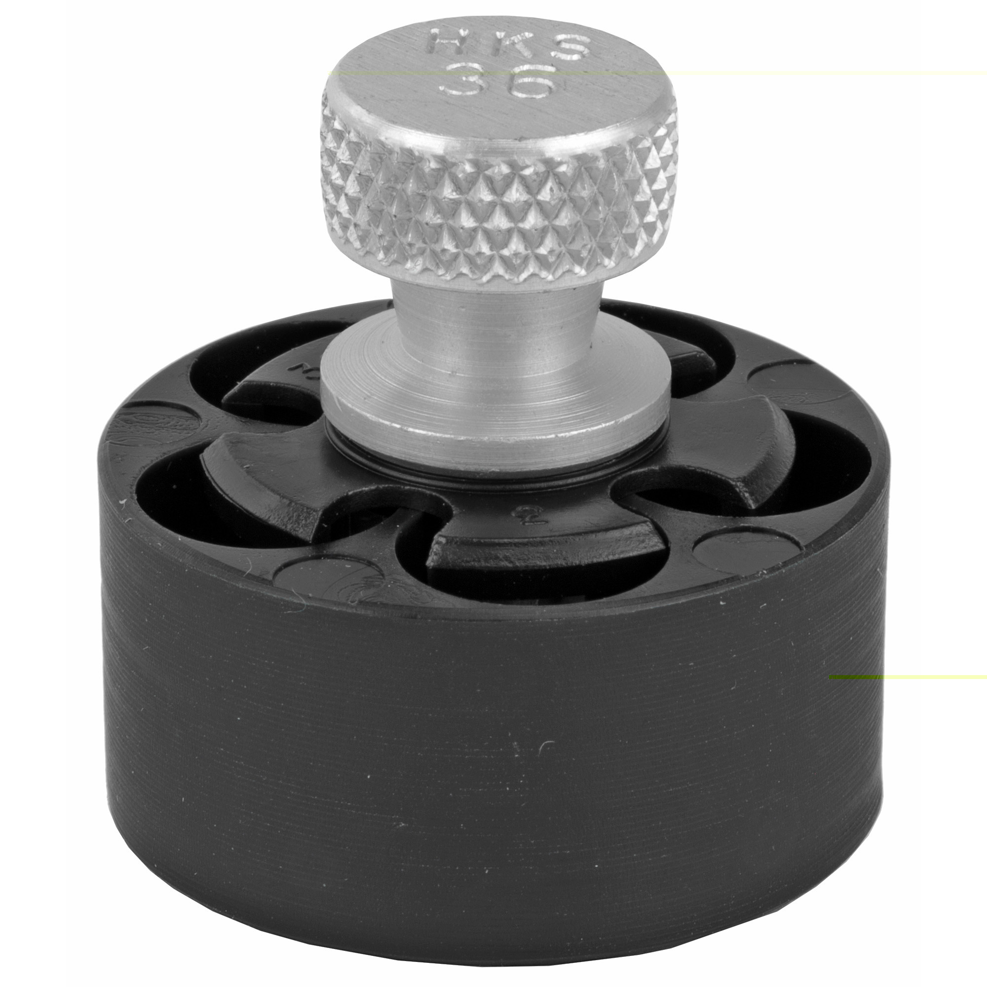 HKS 36A A SeriesBlack 5rd 38 Special/357 Mag Metal Fits Ruger/Taurus/Charter Arms/Rossi/S&W