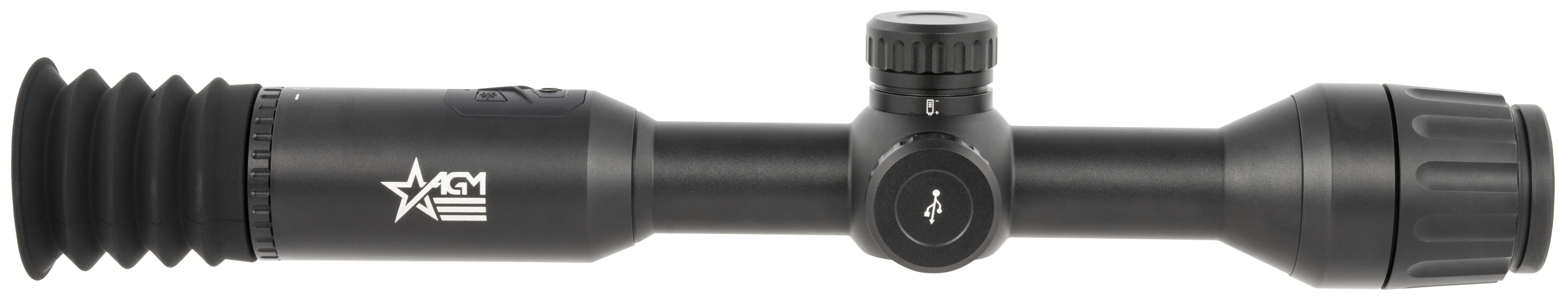 AGM Global Vision 3142555005DTL1 Adder TS35-640 Thermal Rifle Scope Black 2-16x35mm Multi Reticle, Digital 1x/2x/4x/8x Zoom, 640x512, 50 Hz Resolution
