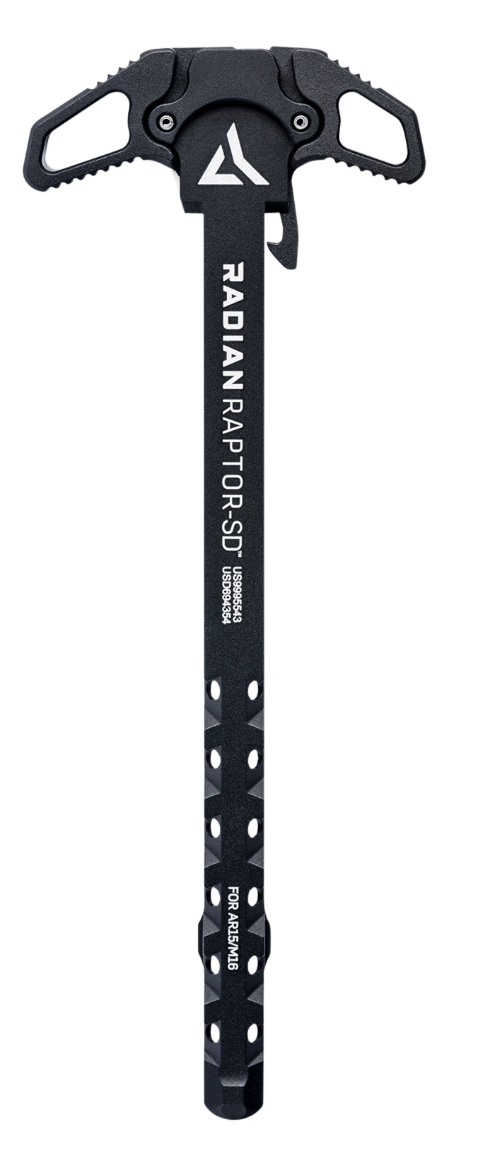 Radian Weapons R0066 Raptor-SD Raptor SD Changing Handle AR-15/M16, 7075 Aluminum, Ported Shaft, Mil-SpecFlat Dark Earth Anodized Finish