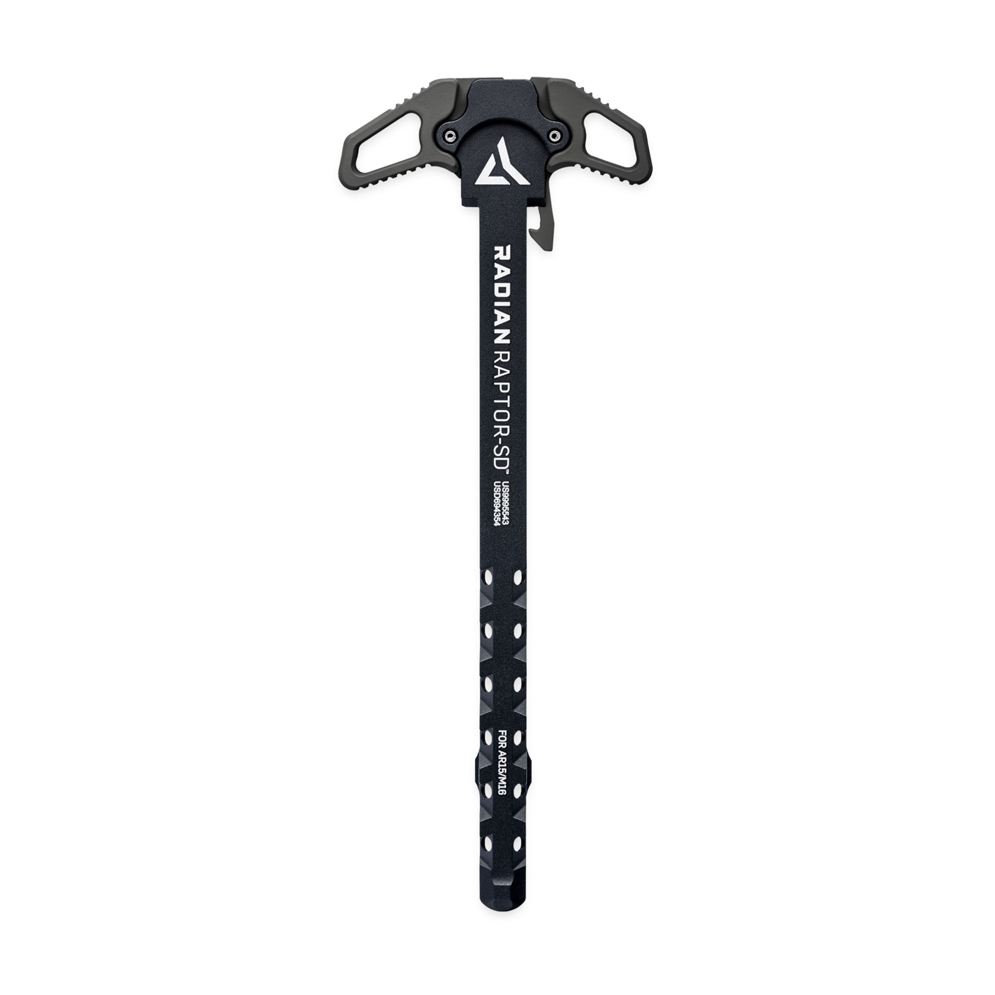 Radian Weapons R0066 Raptor-SD Raptor SD Changing Handle AR-15/M16, 7075 Aluminum, Ported Shaft, Mil-SpecFlat Dark Earth Anodized Finish
