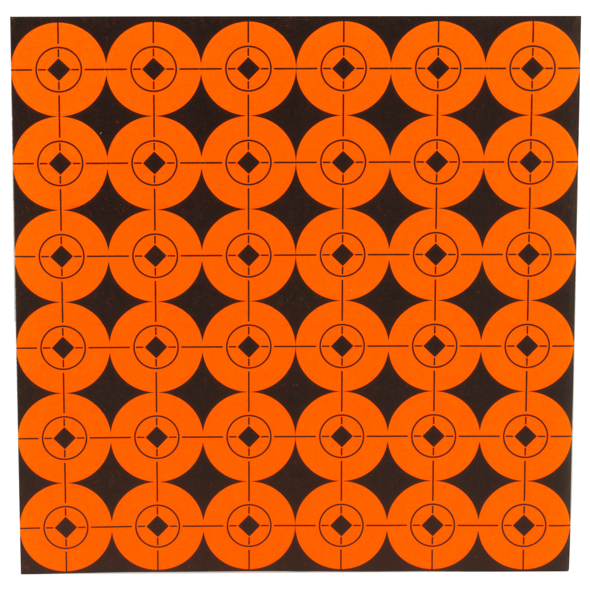 Birchwood Casey 33901 Target SpotsSelf-Adhesive Paper Black/Orange 1" Bullseye 360 Targets