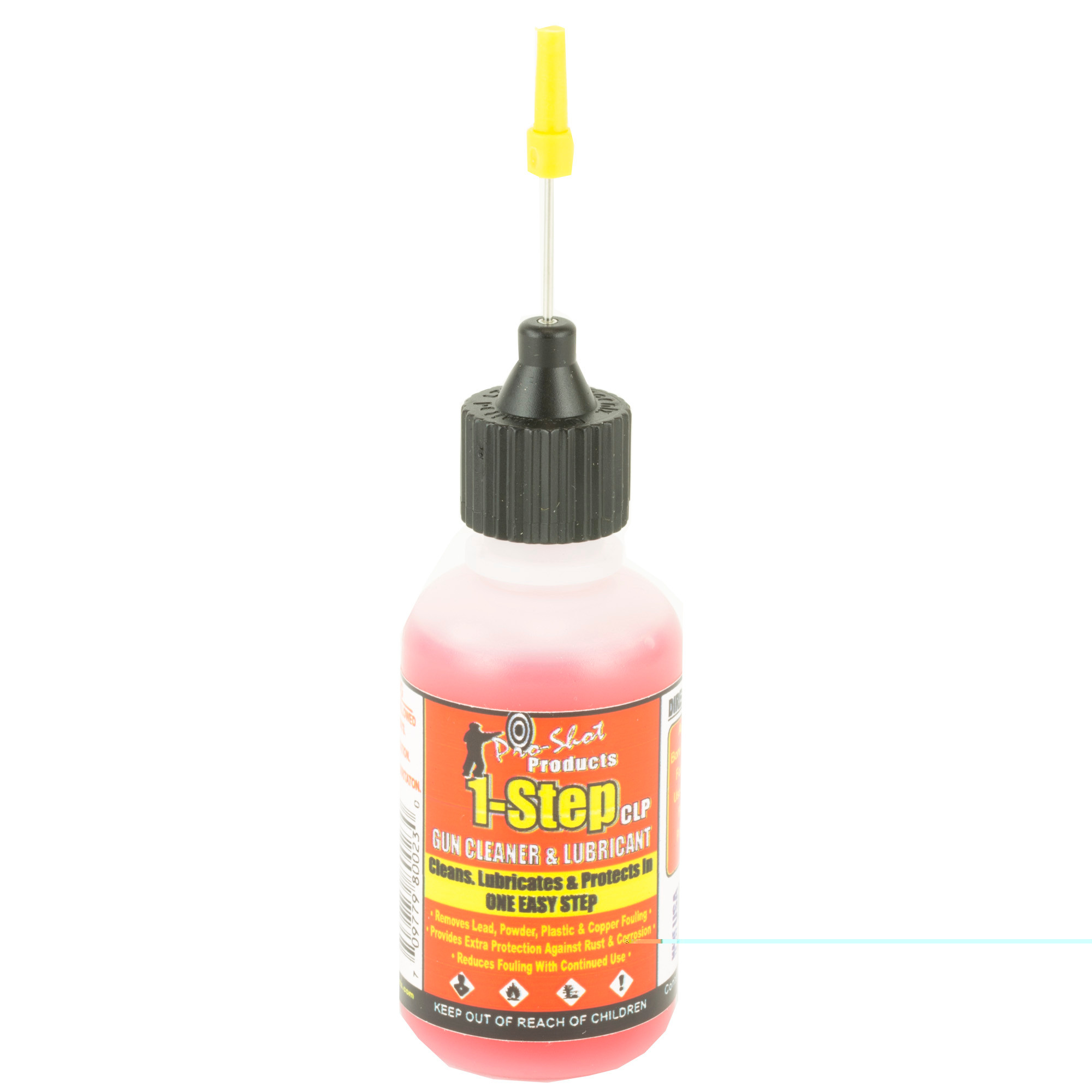 Pro-Shot 1-Step Bore Cleaning Solvent and Lubricant 1 oz Needle Bottle