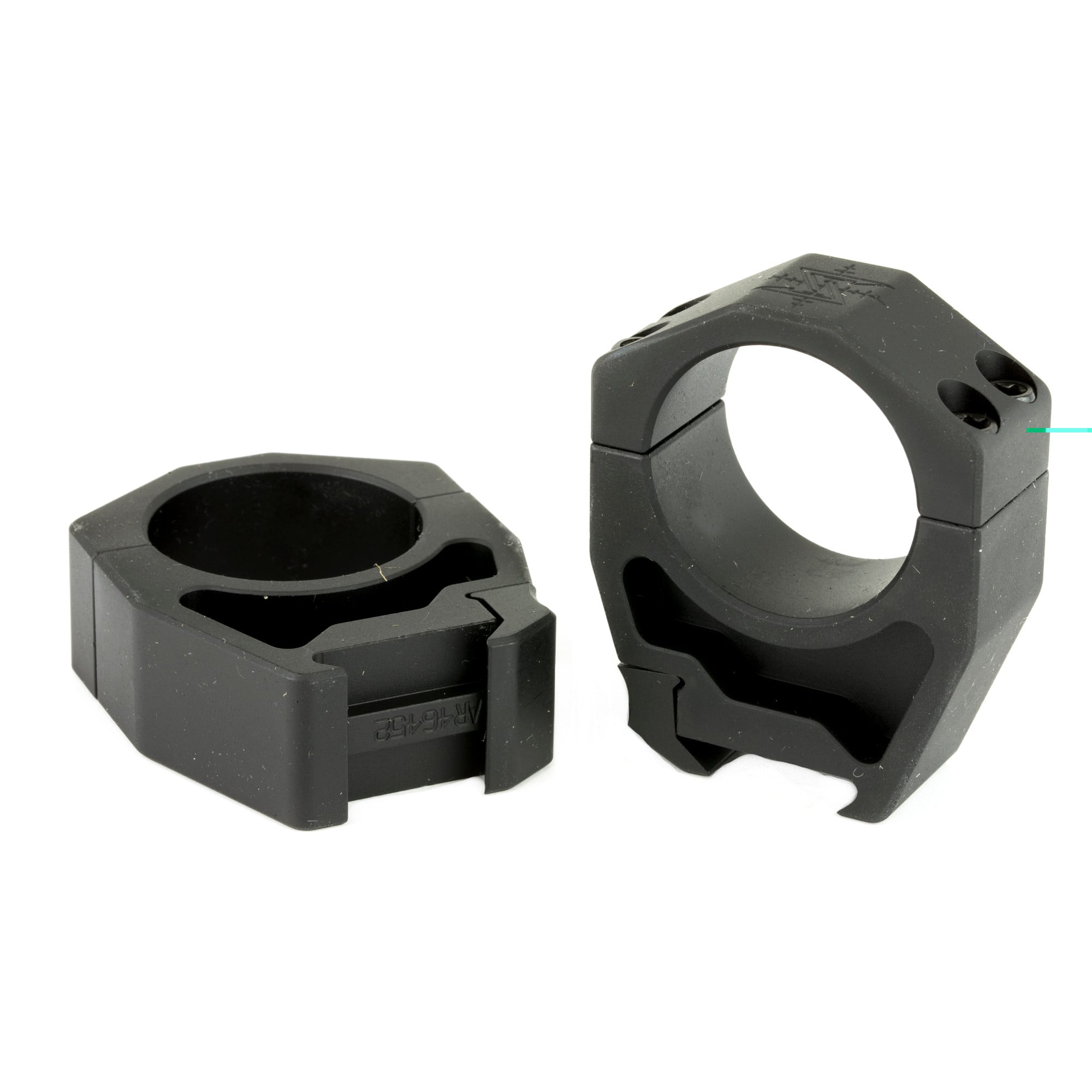 Seekins Precision Scope 34mm Rings Matte, MSR High (1.45"), 4 Cap Screw