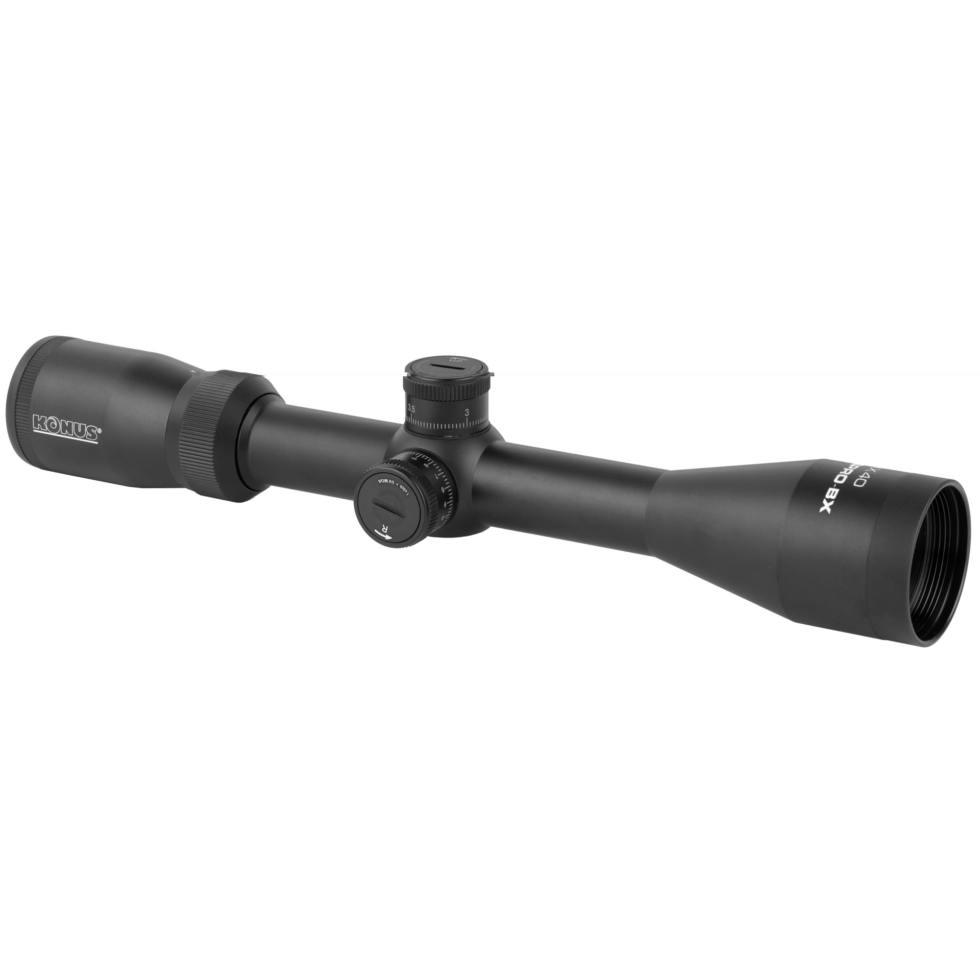 Konus 7225 Konus-BX 450 Bushmaster Matte Black 3-9x 40mm 1" Tube 30/30 Duplex Reticle