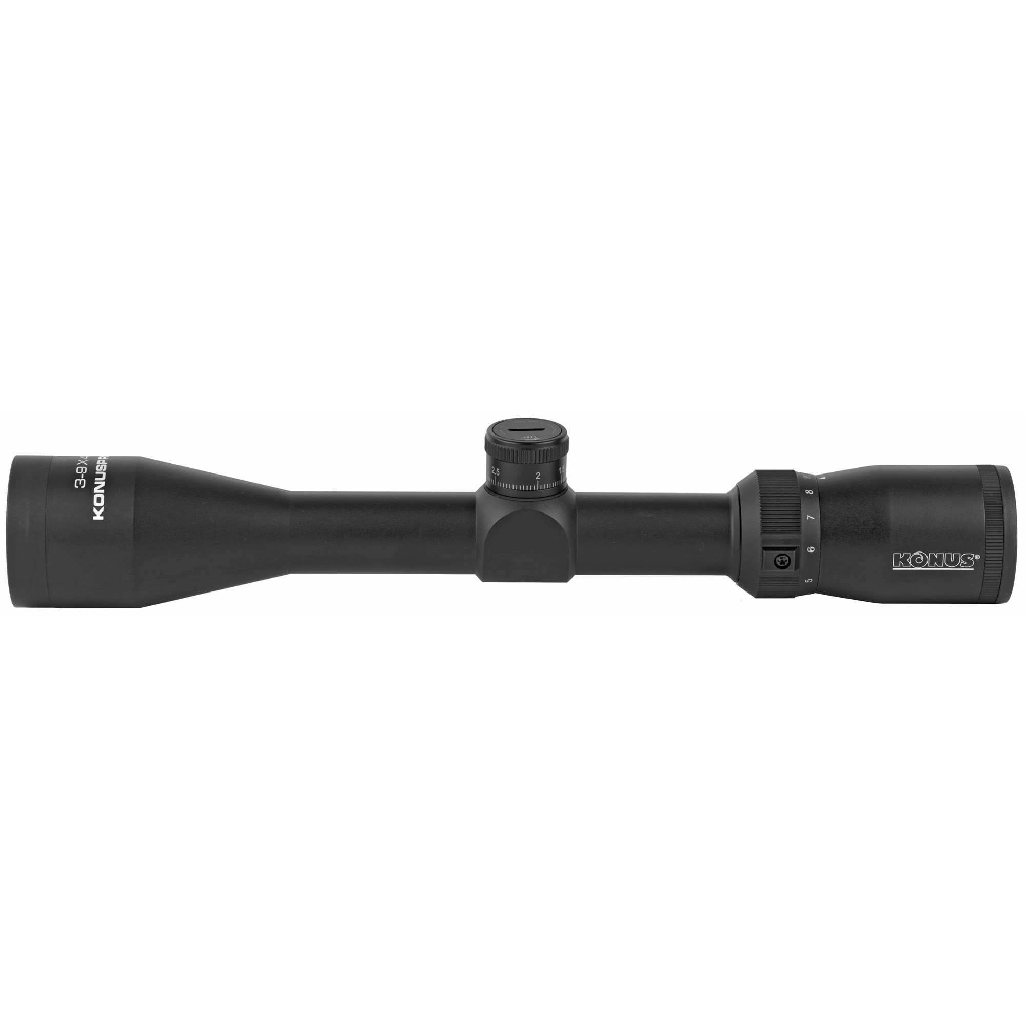 Konus 7225 Konus-BX 450 Bushmaster Matte Black 3-9x 40mm 1" Tube 30/30 Duplex Reticle