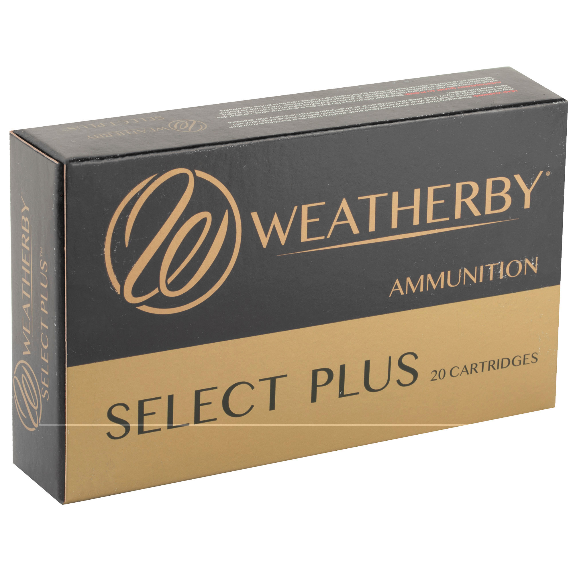 Weatherby Select Plus Ammunition 300 Weatherby Magnum 200 Grain Polymer Tip Boat Tail 20RD