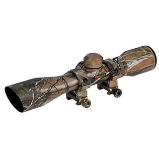Truglo 4x32 Compact Crossbow Scope Camo, Crossbow, w/ Weaver-Style Rings