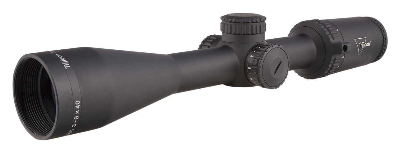 Trijicon 3-9x40 Credo Rifle Scope Matte Black, MIL-Square (Green)
