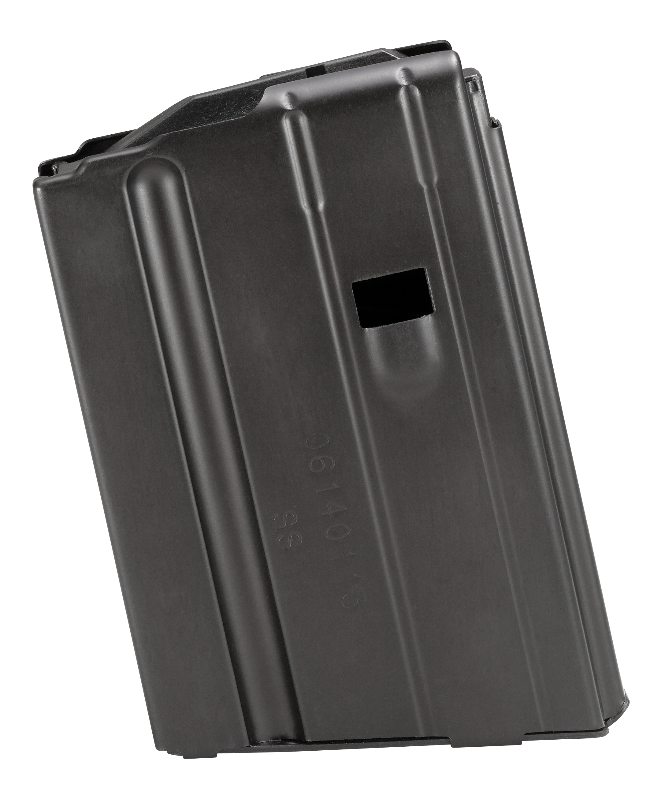 DuraMag 1062041175CPD SS Replacement Magazine Black with Black Follower Detachable 10rd 7.62x39mm for AR-15