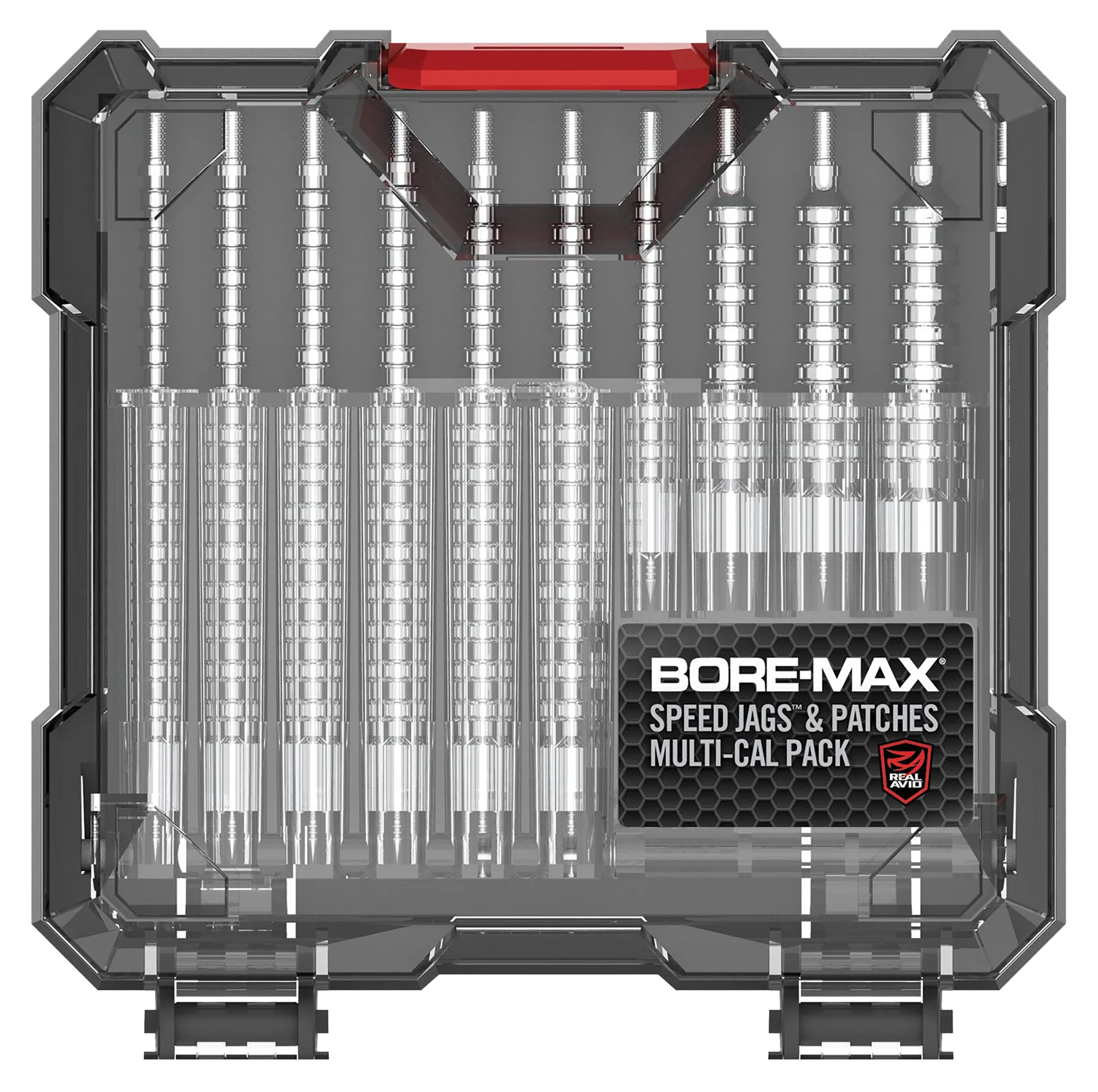 Real Avid Bore-Max Speed Gun Cleaning Jags & Patches Multi-Caliber Pack