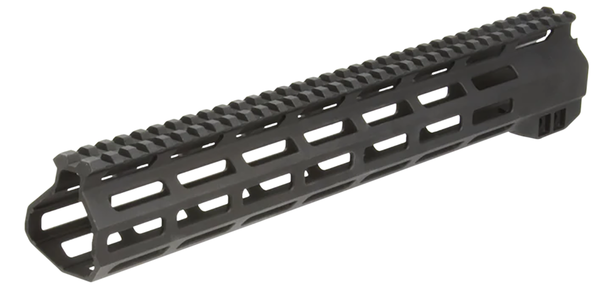 Aim Sports USAS002 Wraith Handguard13.50" M-LOK Style with Black Anodized Finish for AR-15, M4