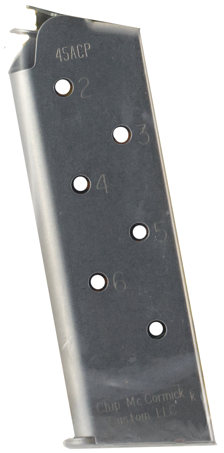 CM Products Match Grade Magazine 1911 Officer 45 ACP 7-Round Stainless Steel