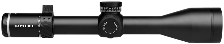 Riton Optics 5C428AFI23 5 Conquer Black 4-28x56mm 34mm Tube Illuminated MOR Reticle