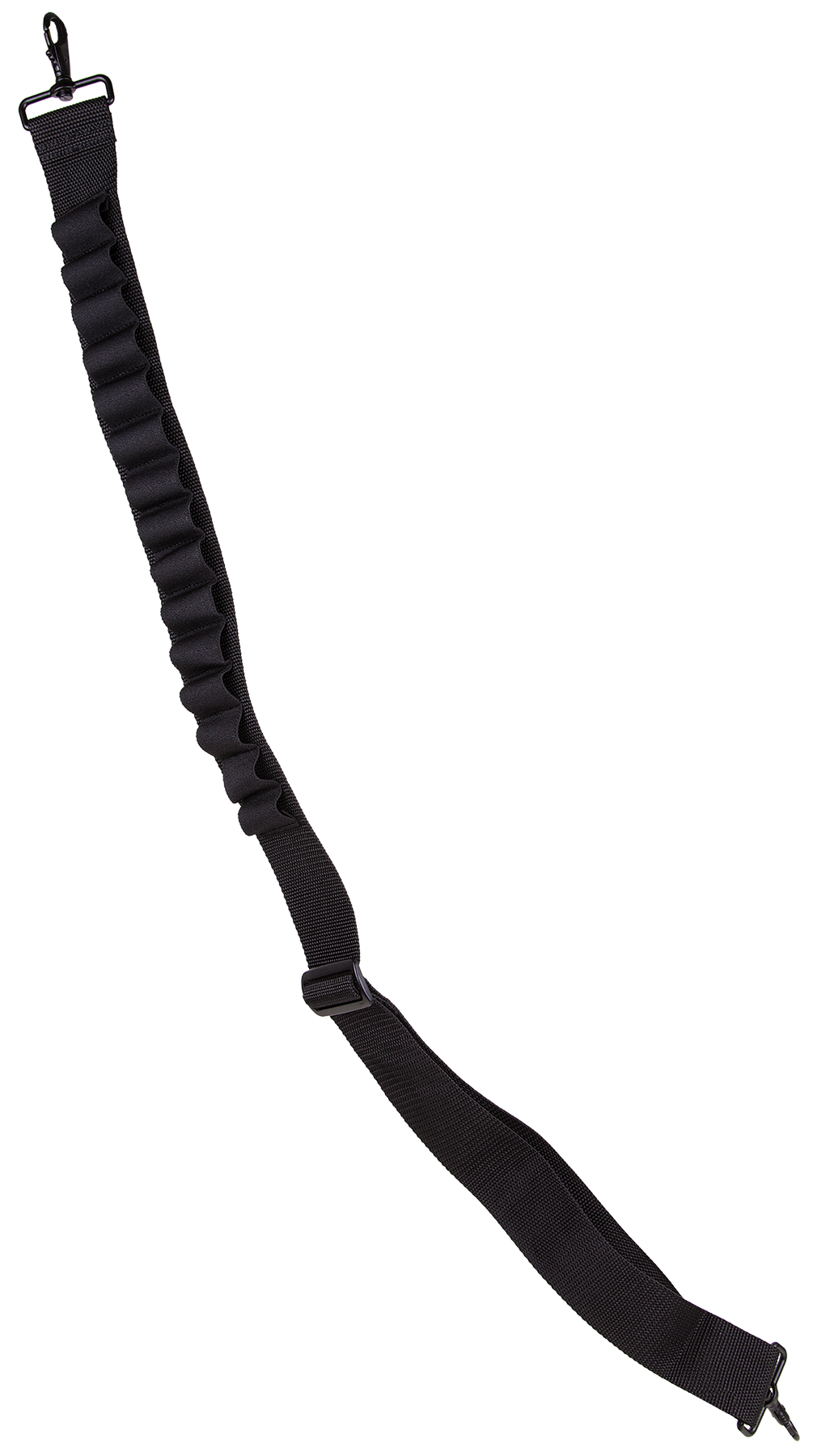 Blackhawk 15-Round Shell Holder Shotgun Sling with Clip Nylon Black