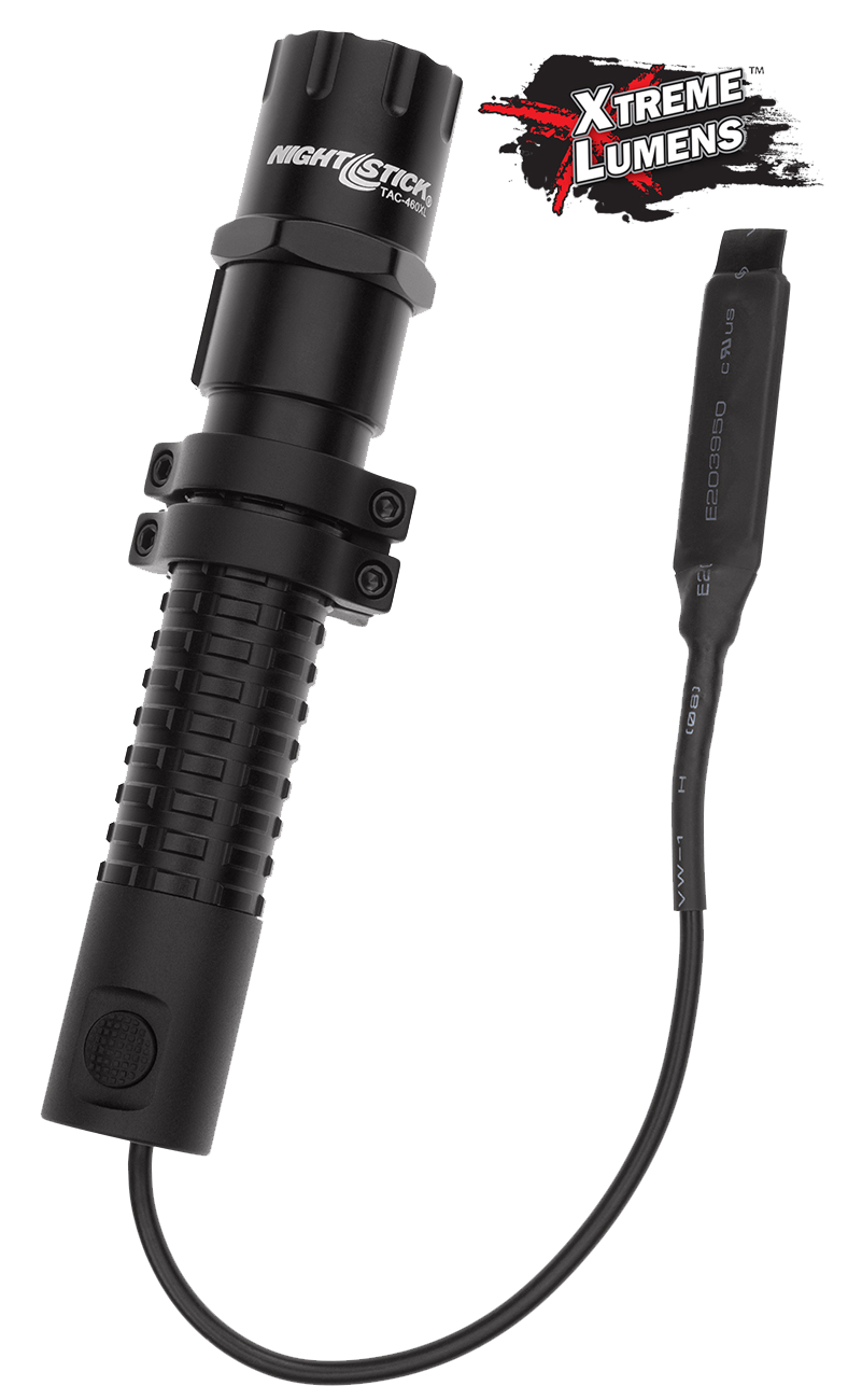 Nightstick TAC460XLK01 TAC-460XL Light Kit Black Anodized Hardcoat Aluminum Long Gun 800 Lumens White LED Bulb 205 Meters Beam
