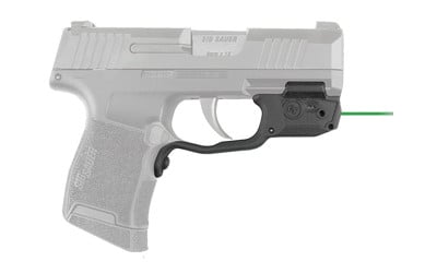 Crimson Trace LG422G Laserguard5mW Green Laser with 532nM Wavelength & Black Finish for Sig P365
