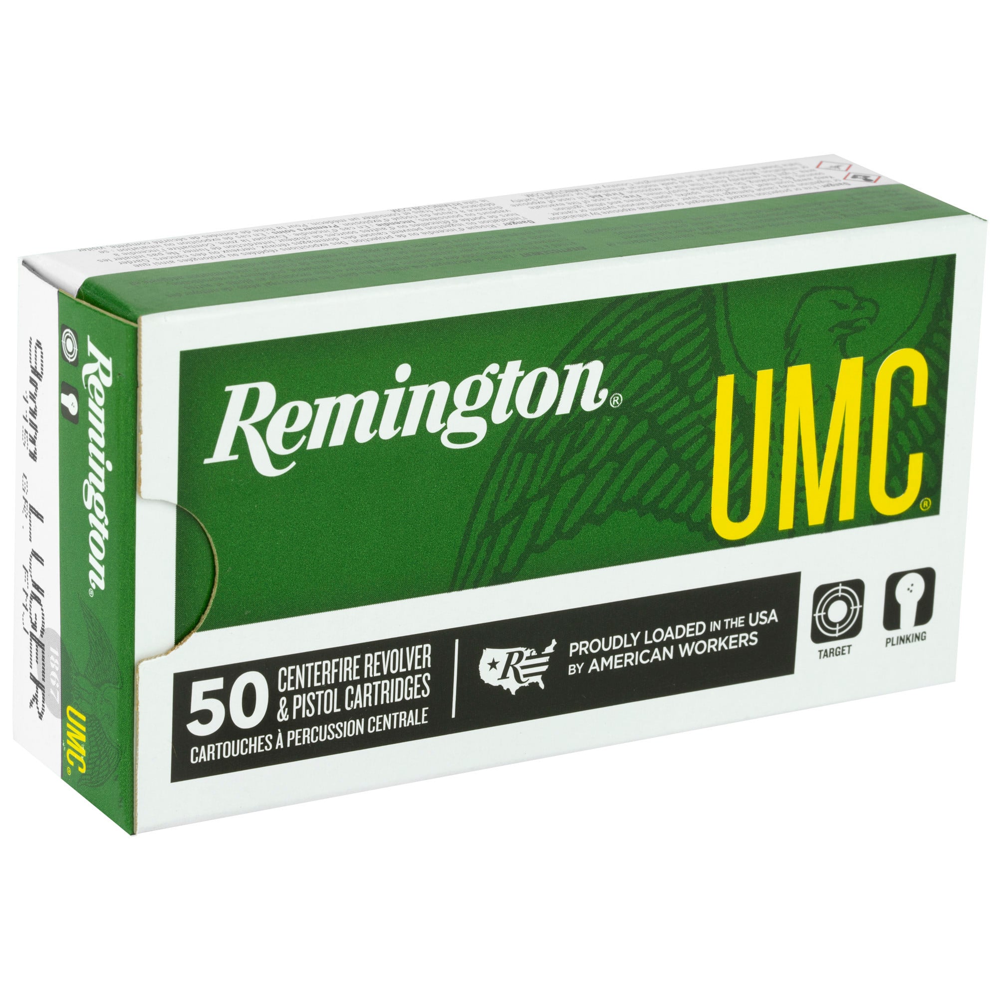 Remington Ammunition 23728 UMC Target 9mm Luger 115 gr FMJ50rd Bx