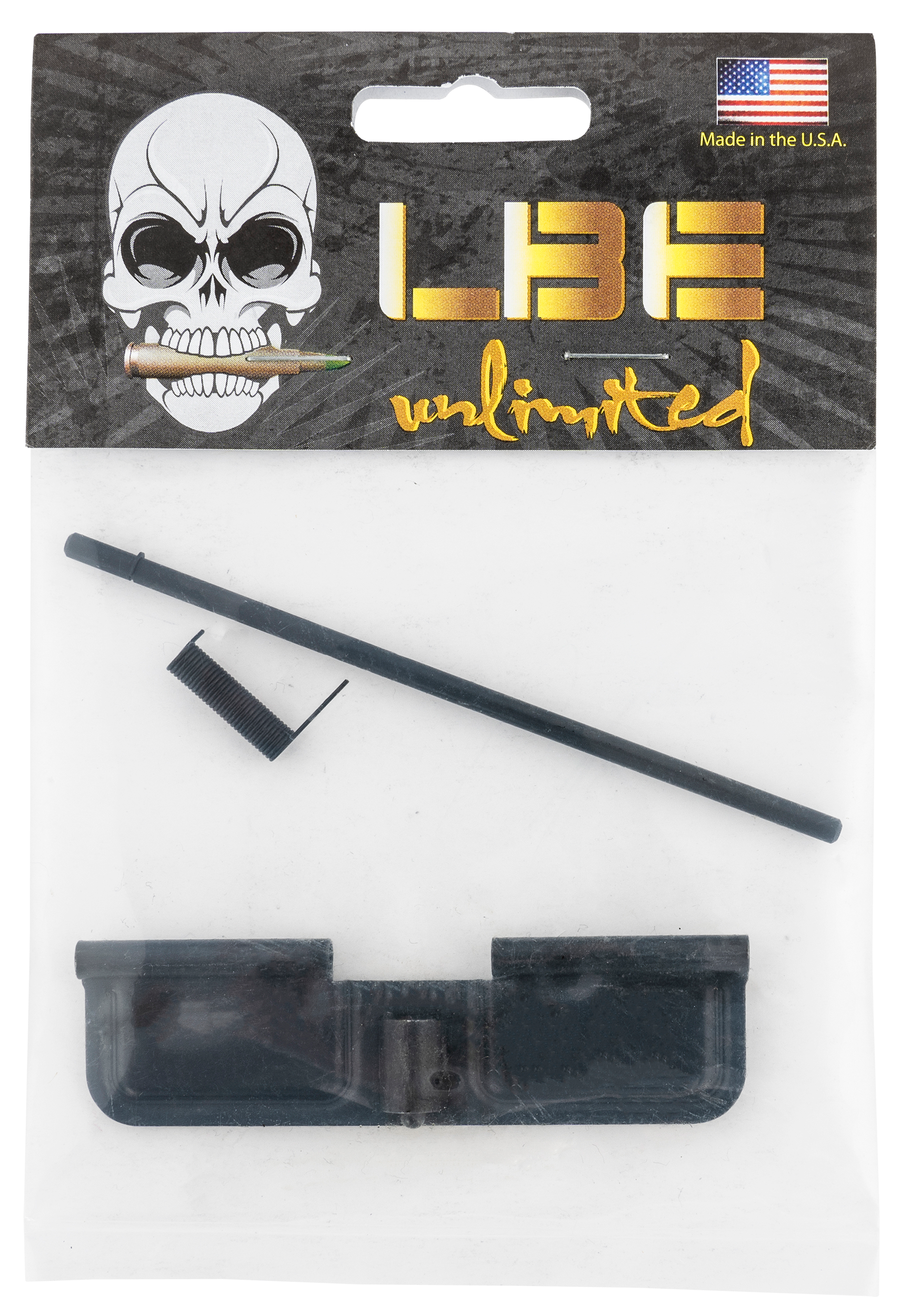 LBE Unlimited AREPC AR Parts Ejection Port Cover Assembly AR-15 Black Steel