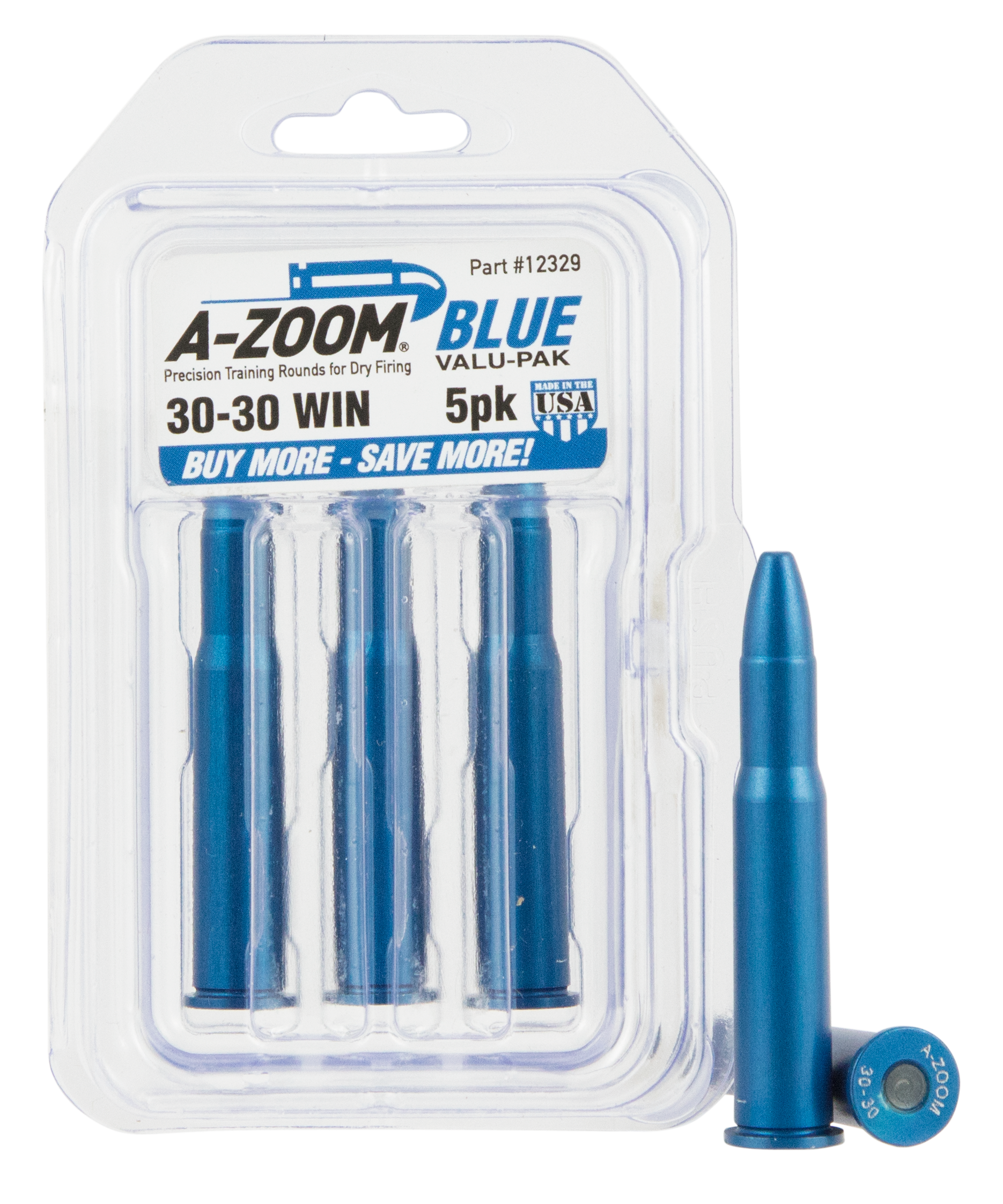 Azoom Snap Caps 3030win 5pk Blue